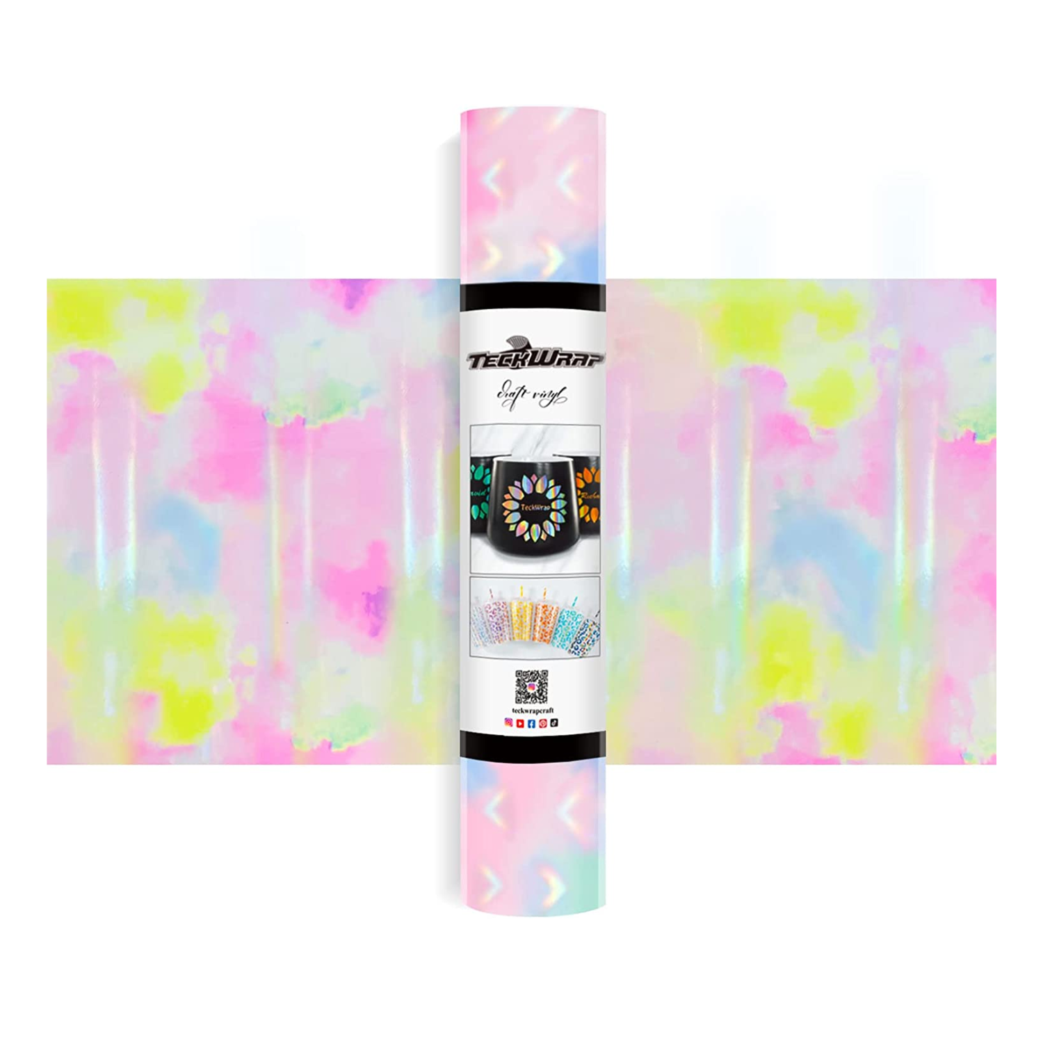 Vinil Adhesivo | Permanente | Holo Cloud | Ancho 12"