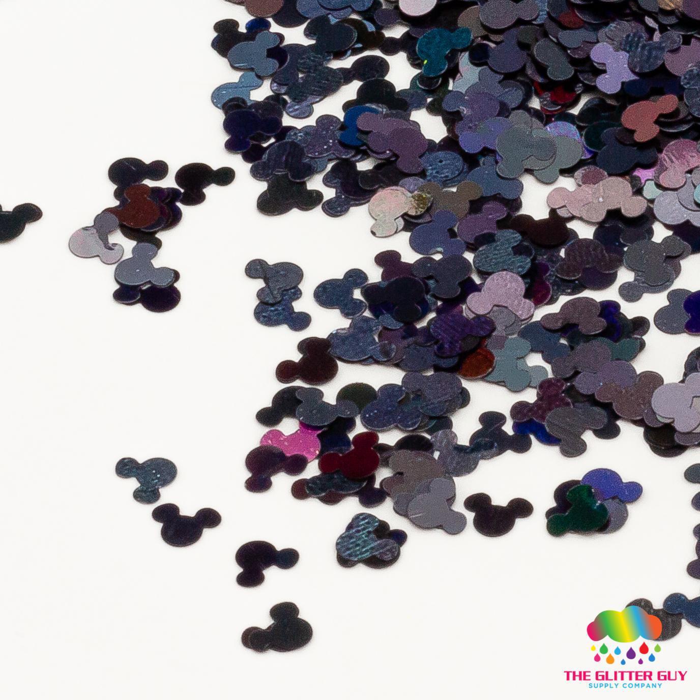 The Glitter Guy | Black Holo Mice | Escarcha - Promo Viniles Panamá