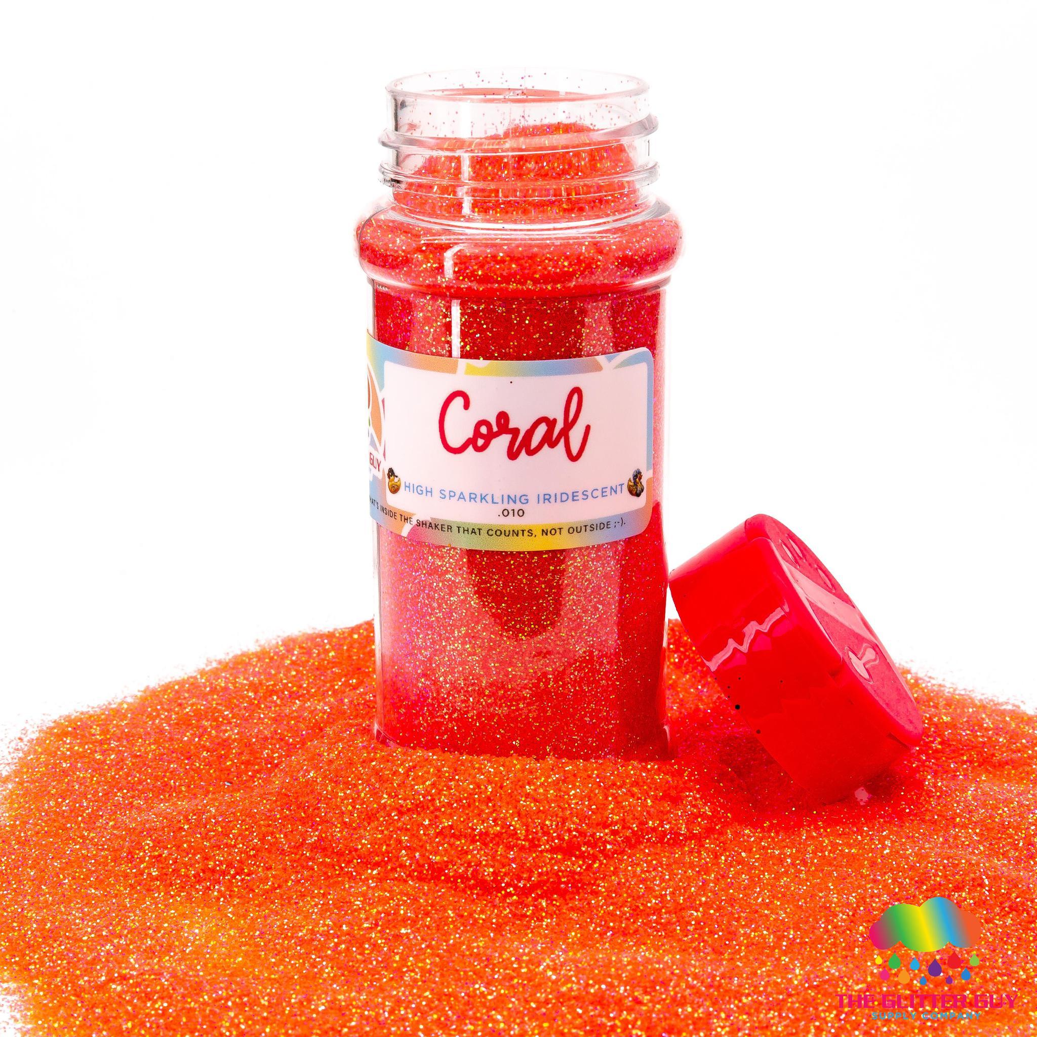 The Glitter Guy | Coral | Escarcha .010 Fina