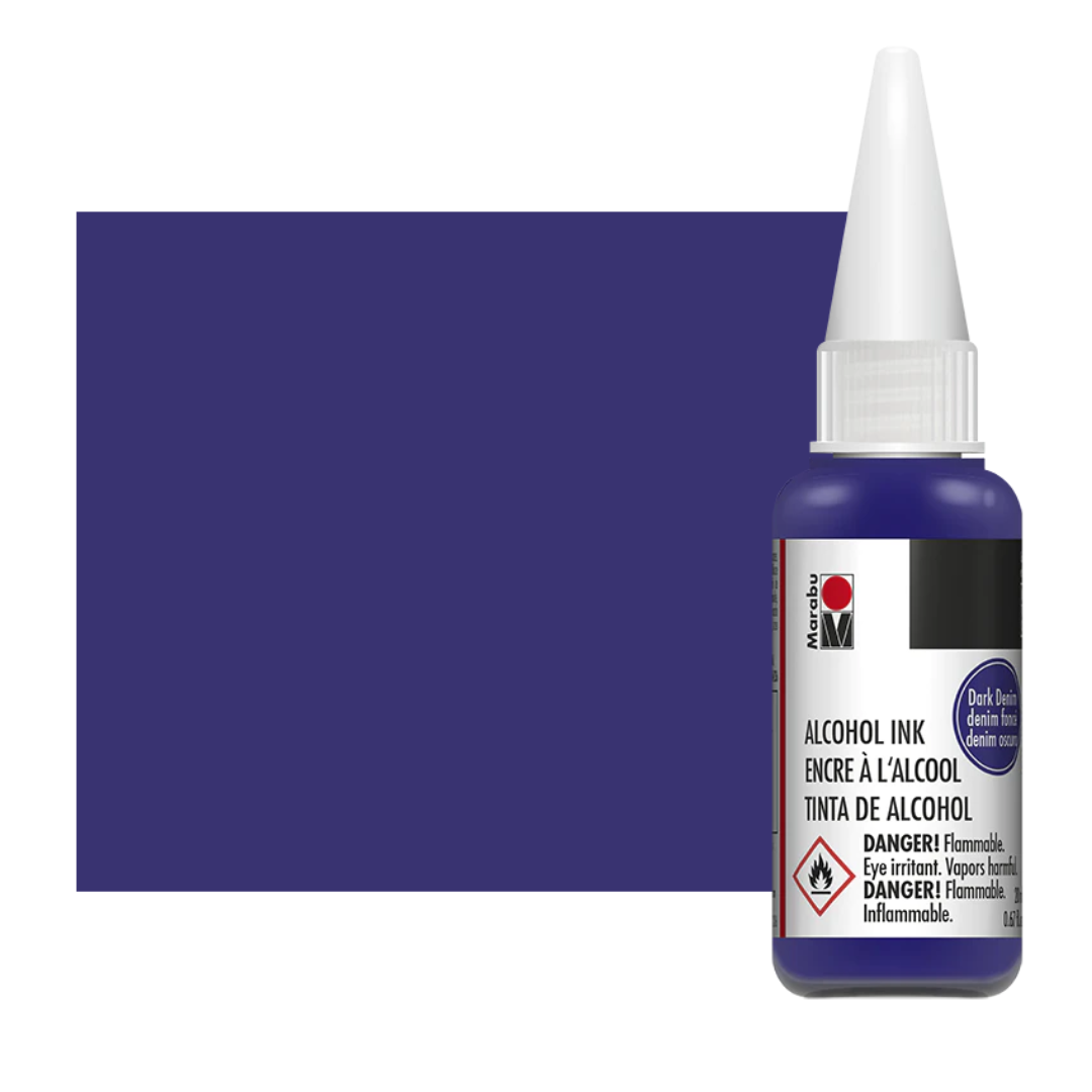 Alcohol Inks | 254 Dark Denim