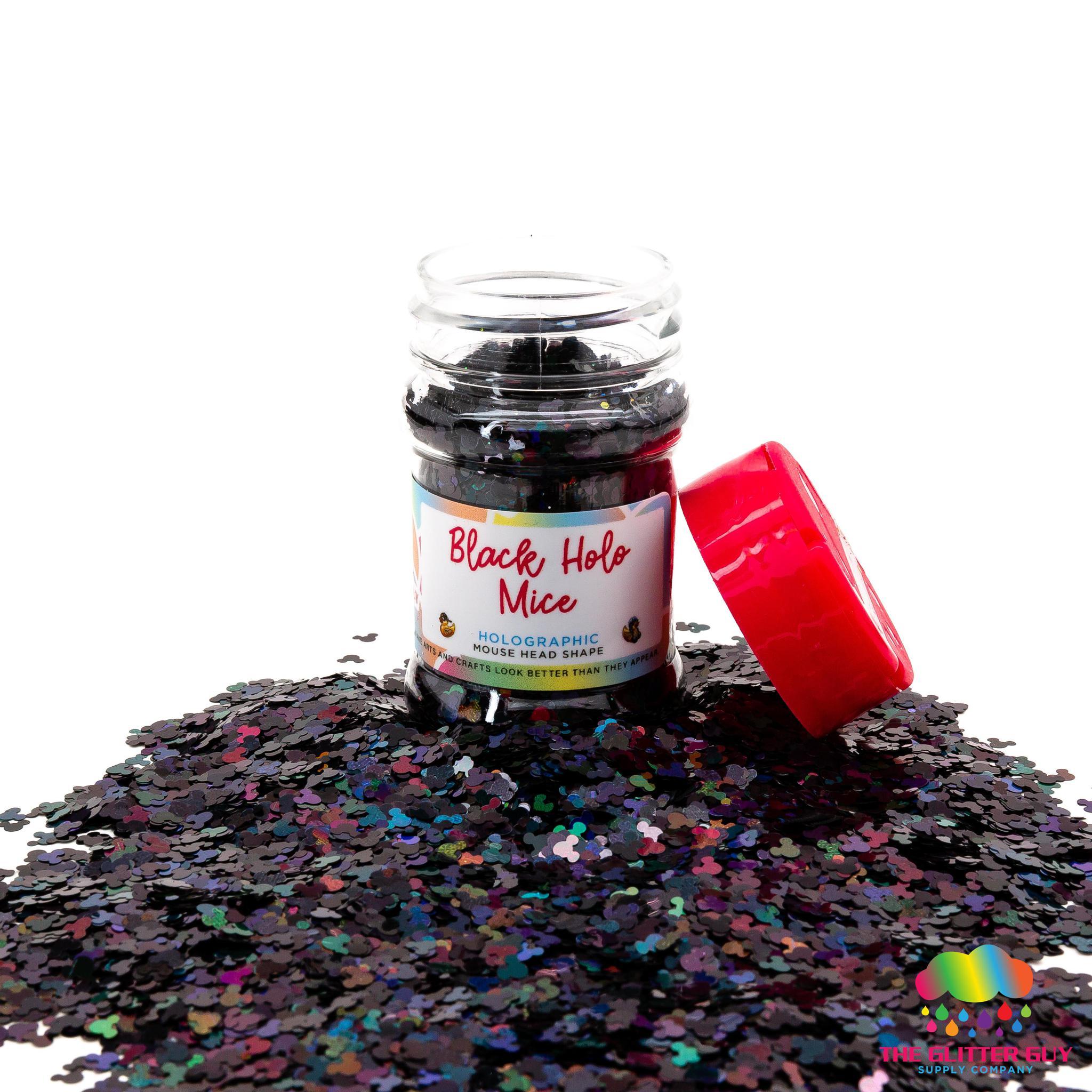 The Glitter Guy | Black Holo Mice | Escarcha - Promo Viniles Panamá