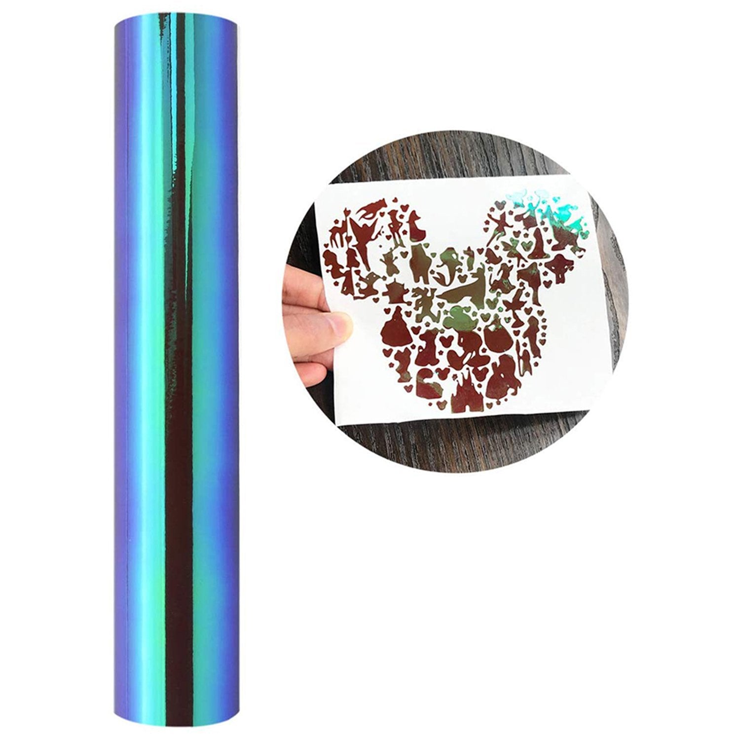 Vinil Adhesivo | Opal Forest Green | Ancho 12" - Promo Viniles Panamá