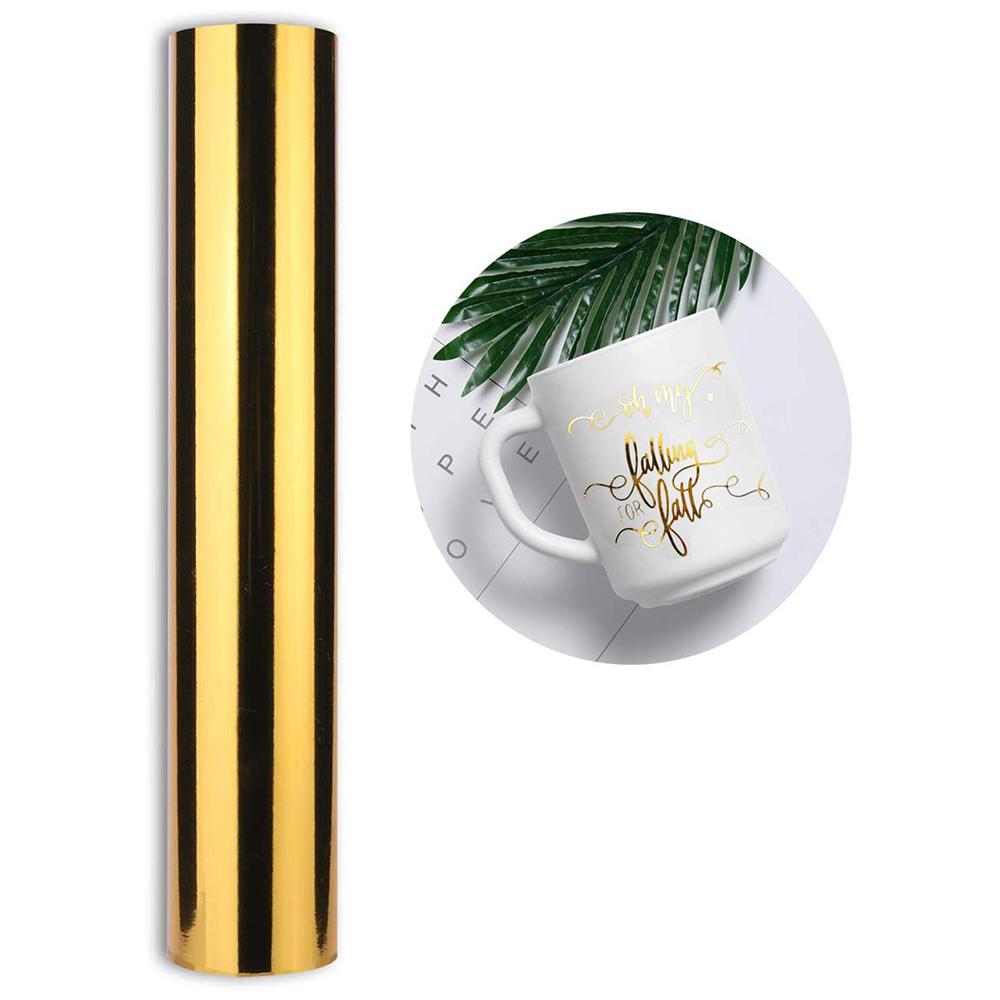 Vinil Adhesivo | Mirror Gold | Ancho 12" - Promo Viniles Panamá