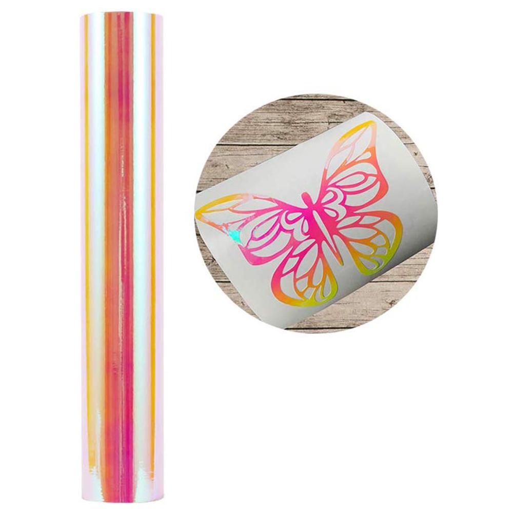 Vinil Adhesivo | Opal Peach Yellow Pink | Ancho 12" - Promo Viniles Panamá