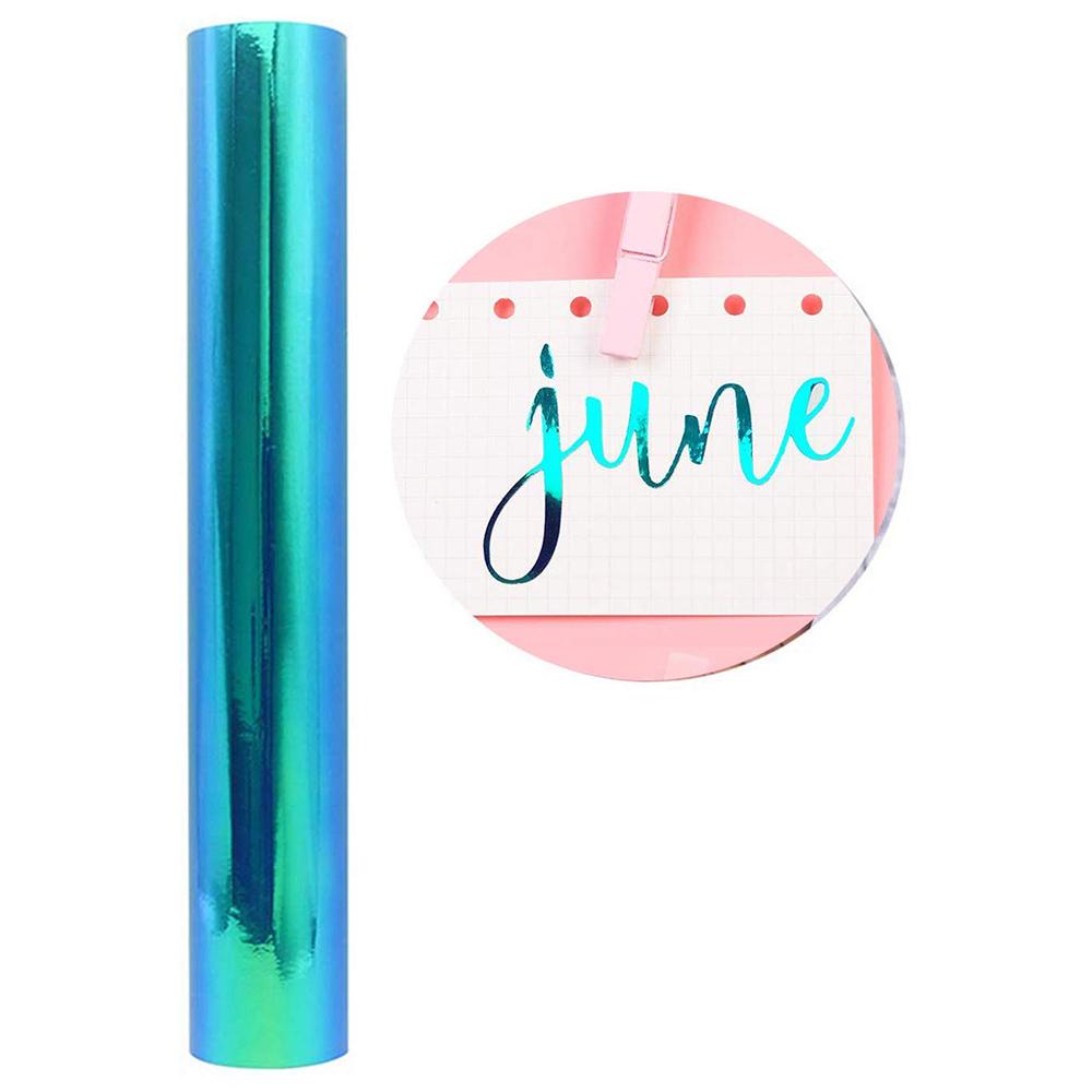 Vinil Adhesivo | Opal Peacock Blue | Ancho 12" - Promo Viniles Panamá