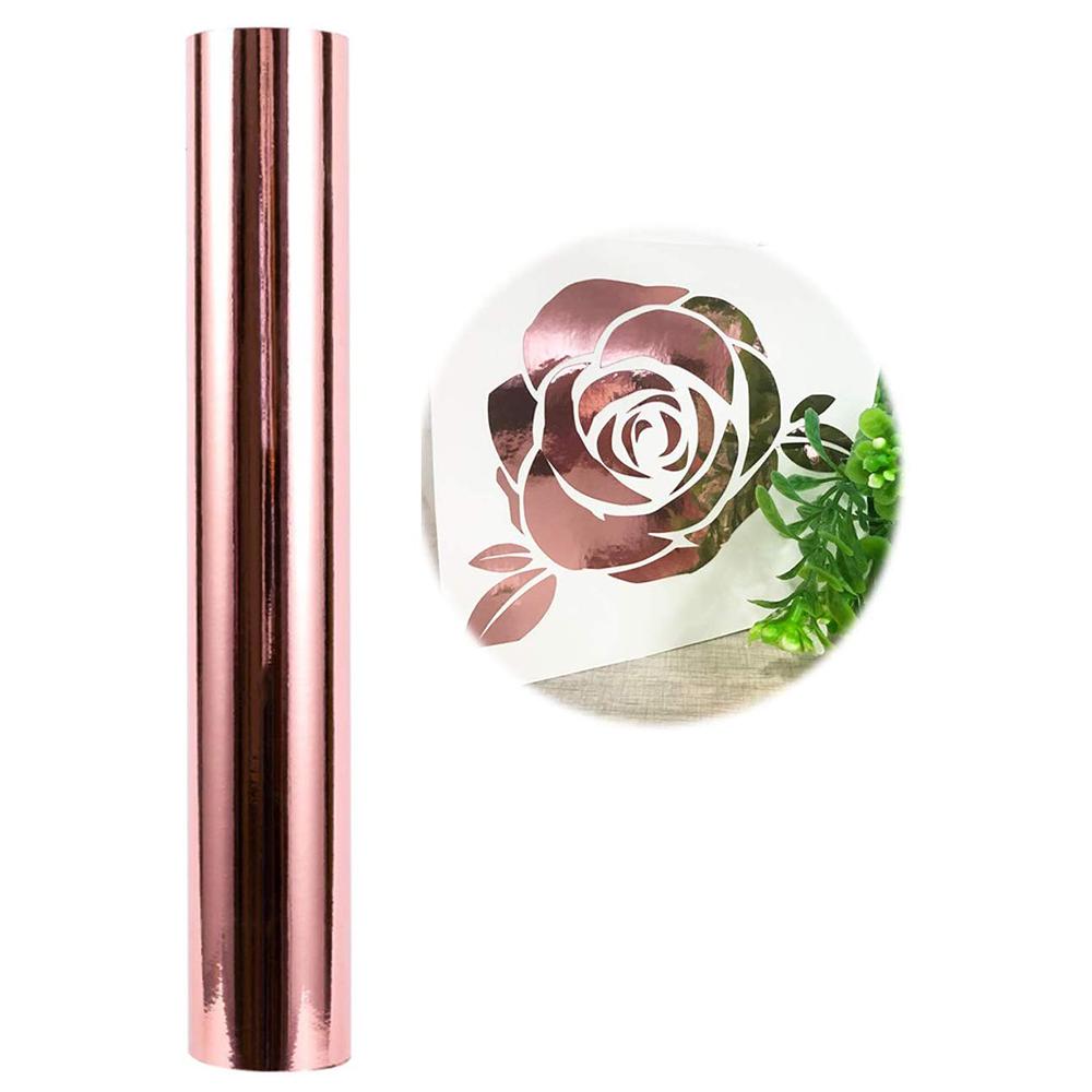 Vinil Adhesivo | Permanente | Mirror Rose Gold | Ancho 12"