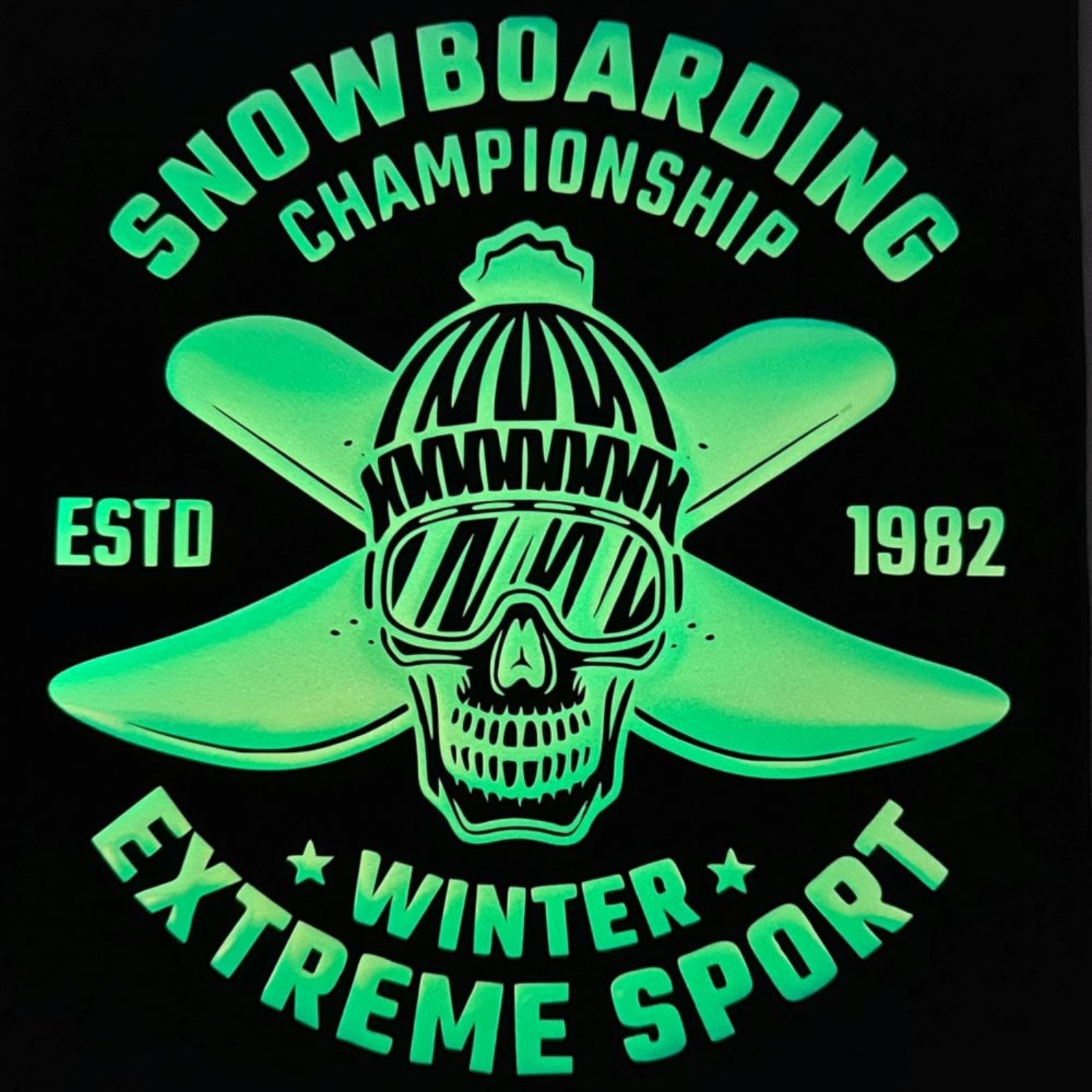 Vinil Térmico Efecto Glow | Brilla en la Oscuridad | Ancho de 12" y 20"