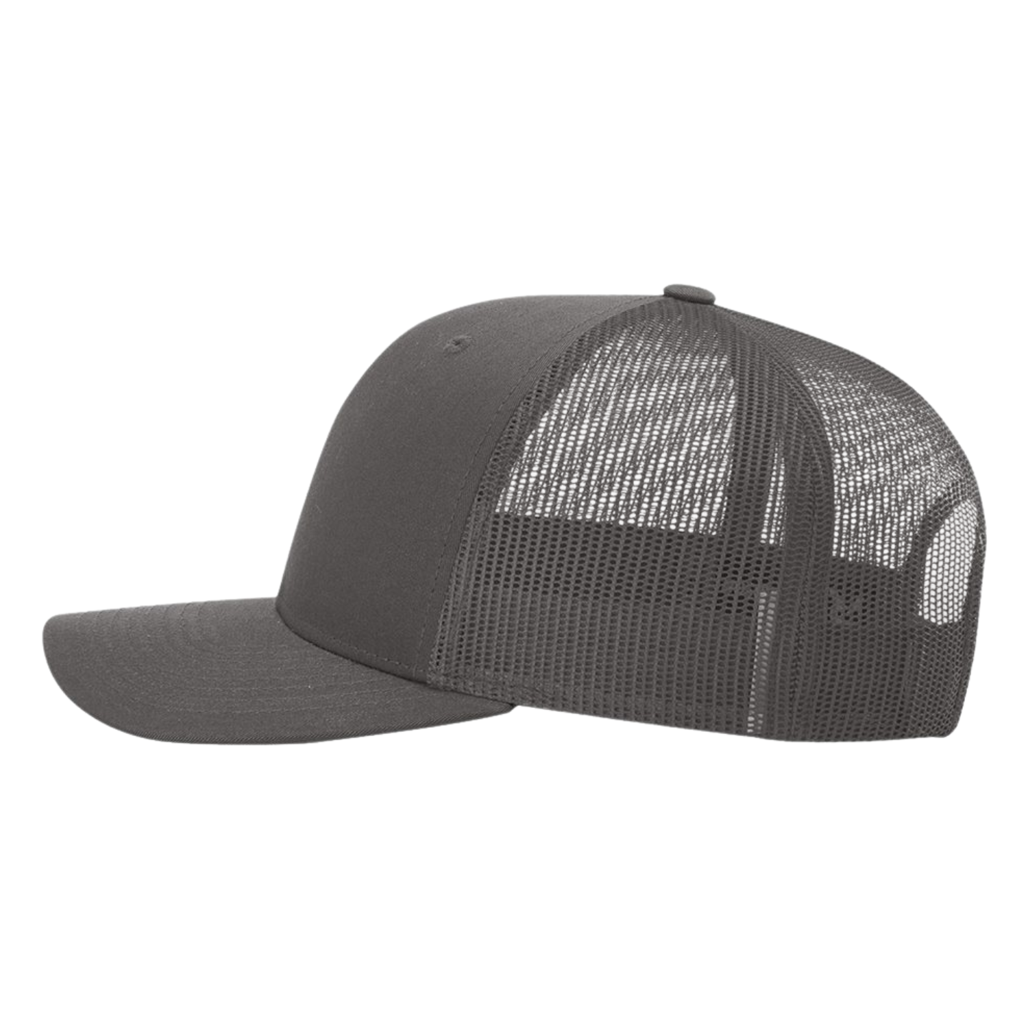 Richardson 112 | Adjustable Snapback Trucker Cap | Charcoal