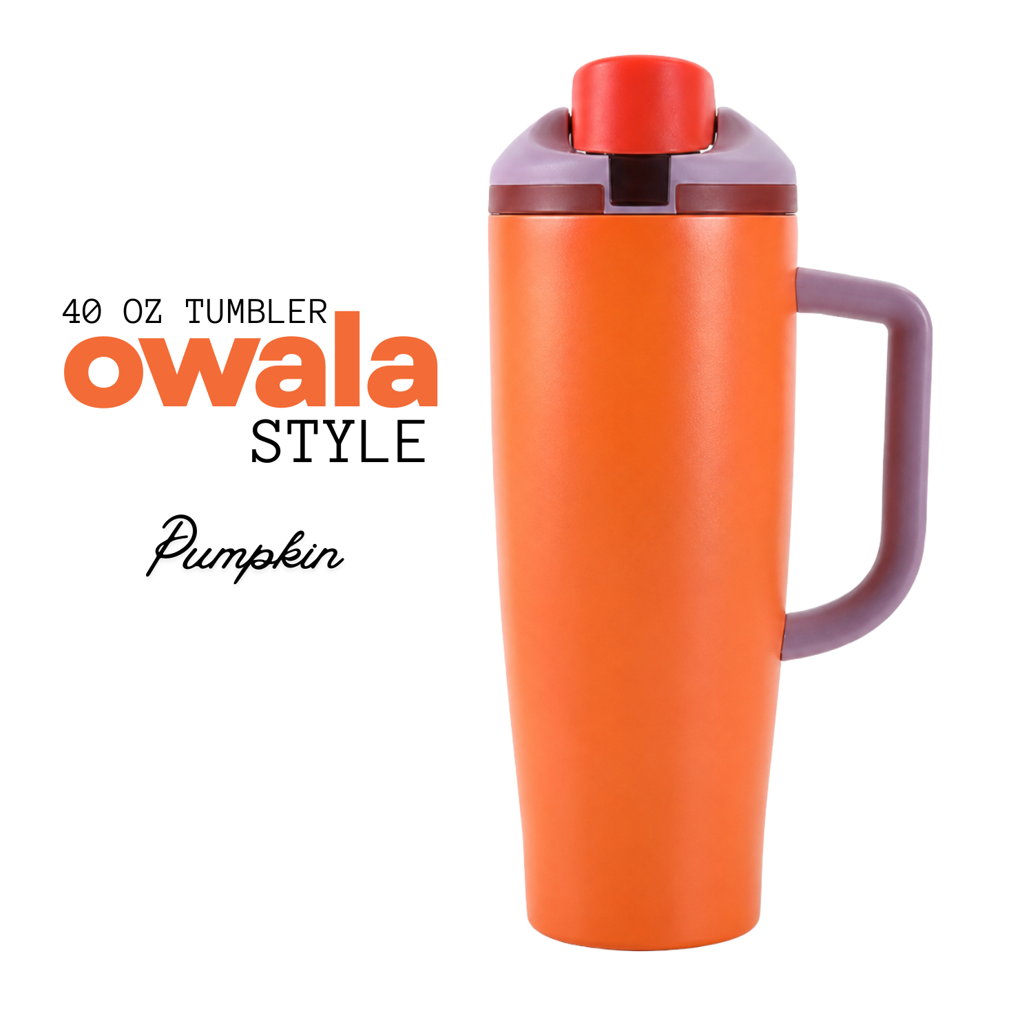 Tumbler 40oz | Owala Style | Acero Inoxidable