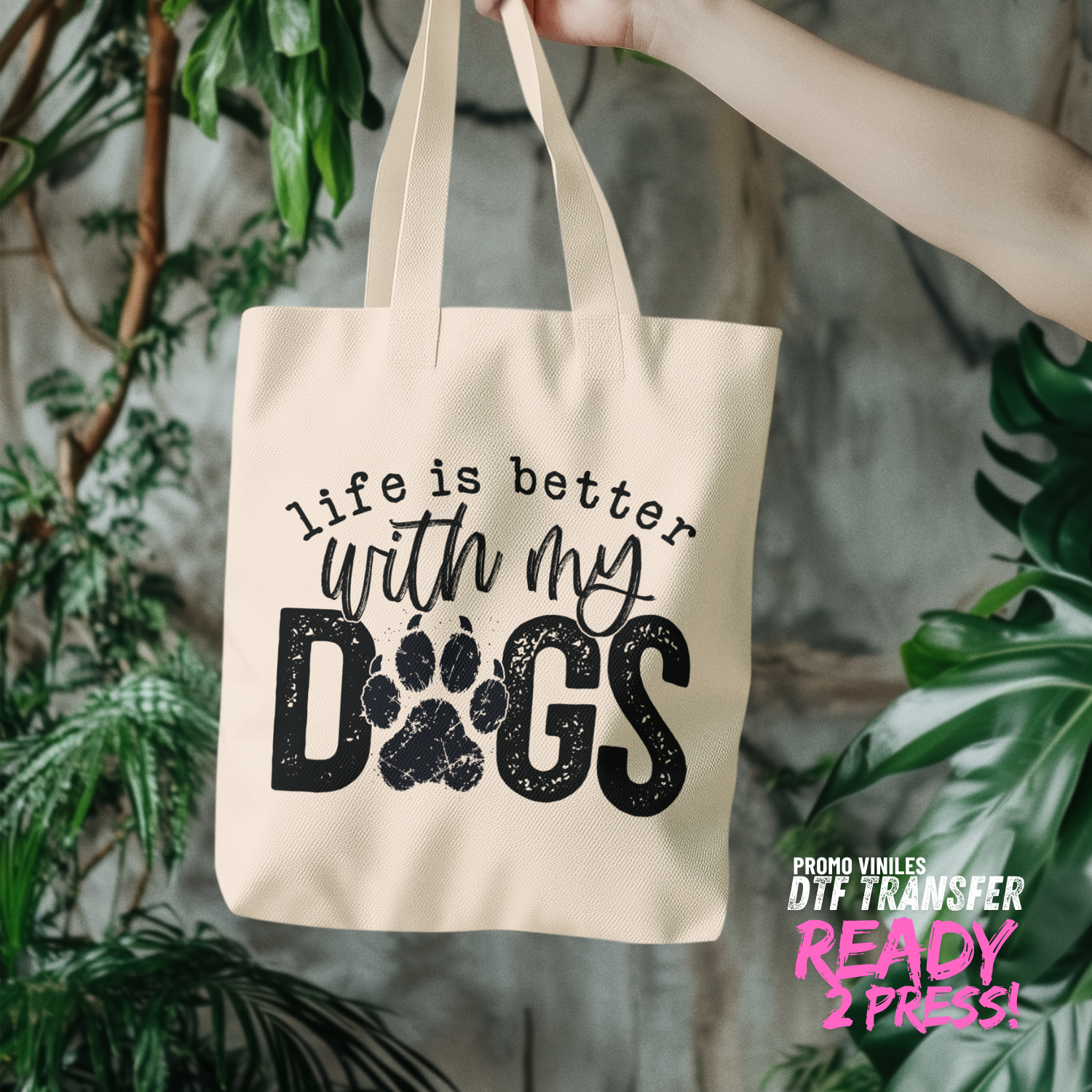 Promo Viniles Panamá - DTF Transfers | Better with Ds - Promo Viniles Panamá