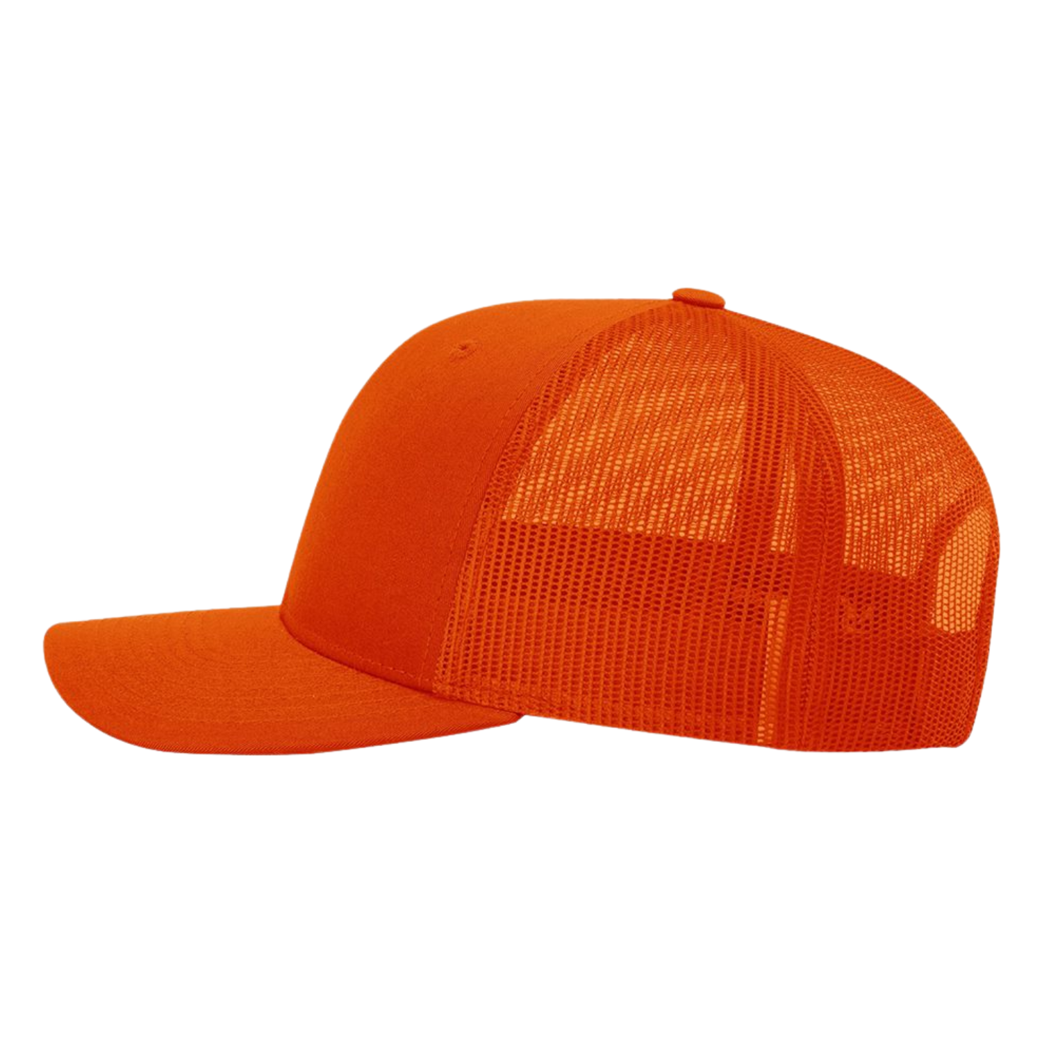 Richardson 112 | Adjustable Snapback Trucker Cap | Orange