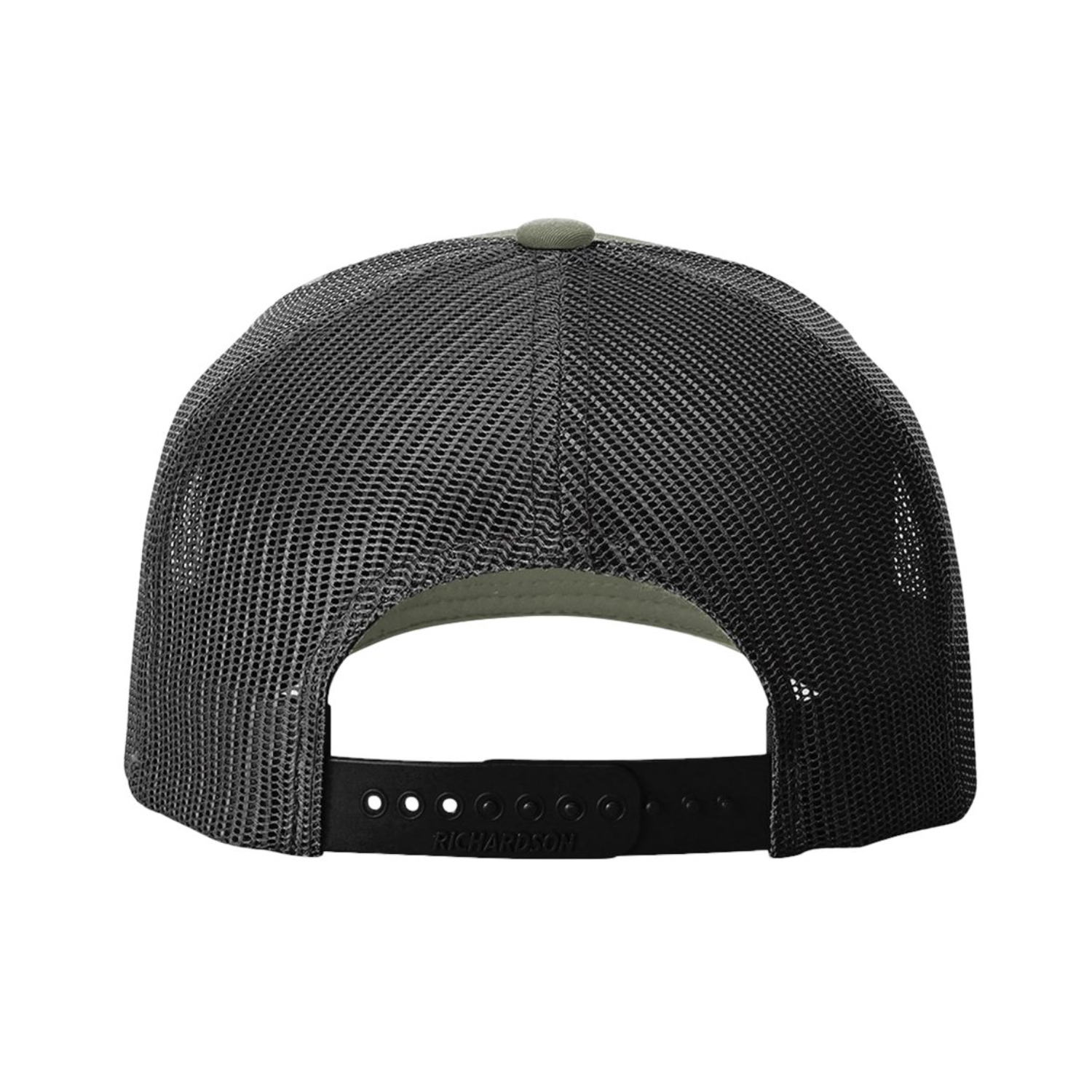 Richardson 112FPR | Five Panel Trucker with Rope Cap | Loden Green/ Black