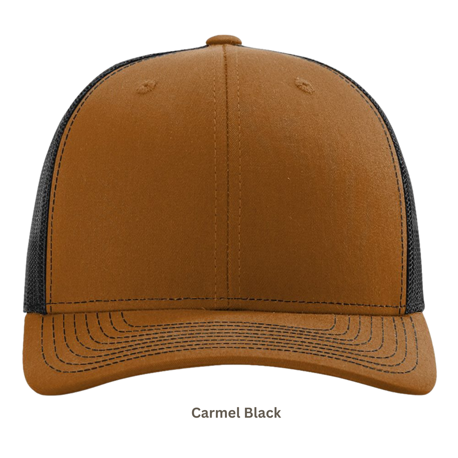 Richardson - Richardson 112 | Adjustable Snapback Trucker Cap | Carmel/ Black - Promo Viniles Panamá