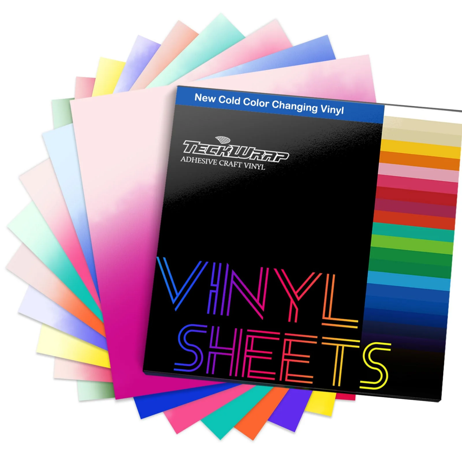 Pack | Vinil Adhesivo Permanente | New Cold Color Change | 9 Pies