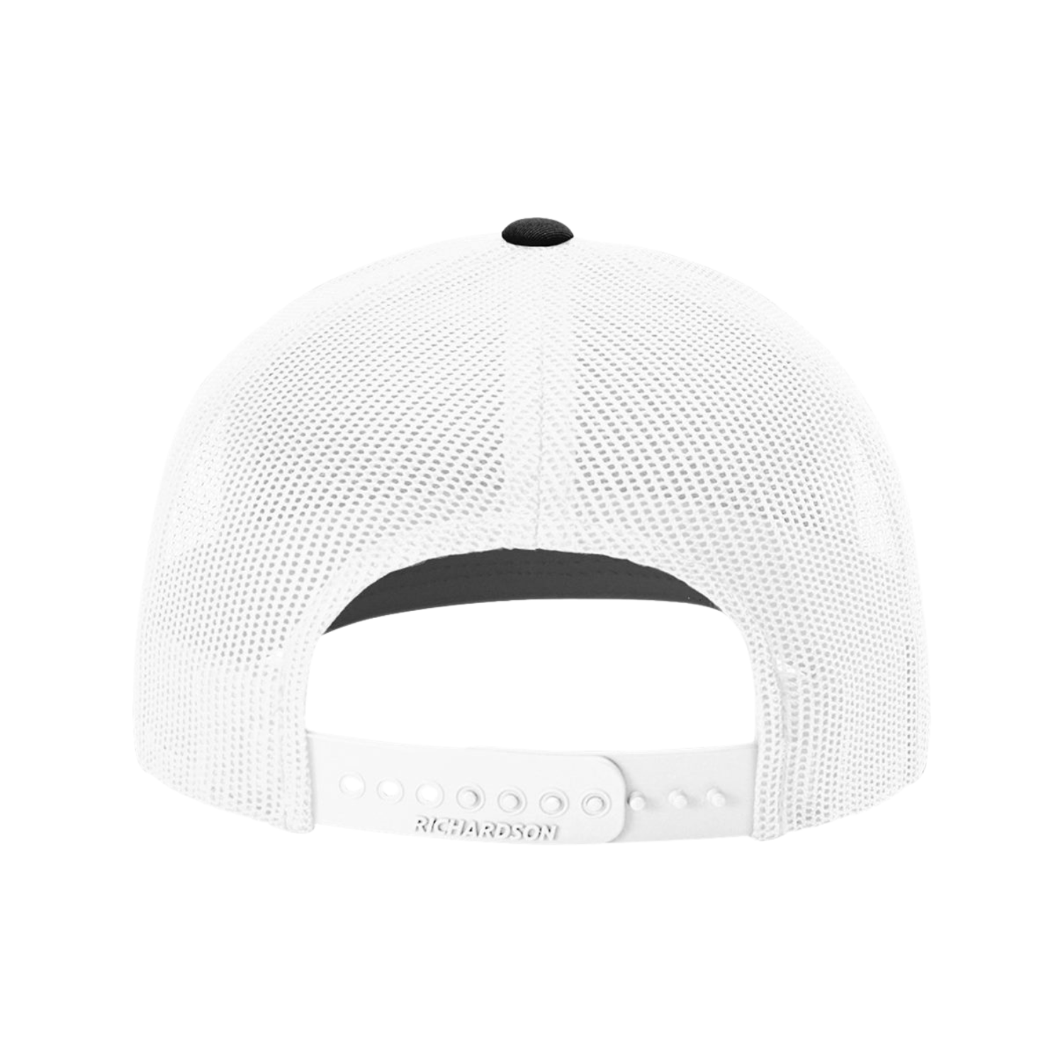 Richardson 112 | Adjustable Snapback Trucker Cap | Red/ White/ Black