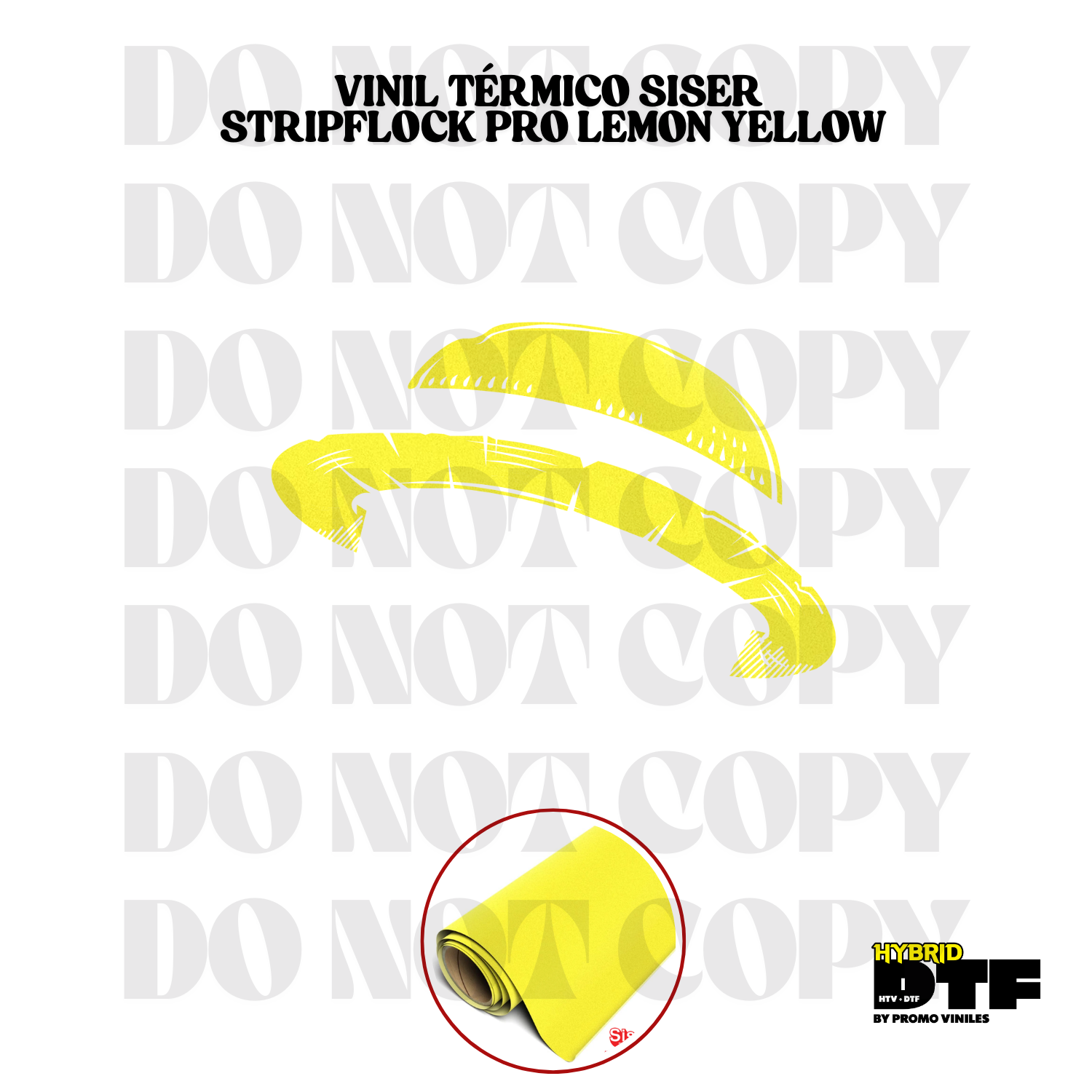 Hybrid DTF | One Destiny | Stripflock Pro Lemon Yellow & Twinkle Red