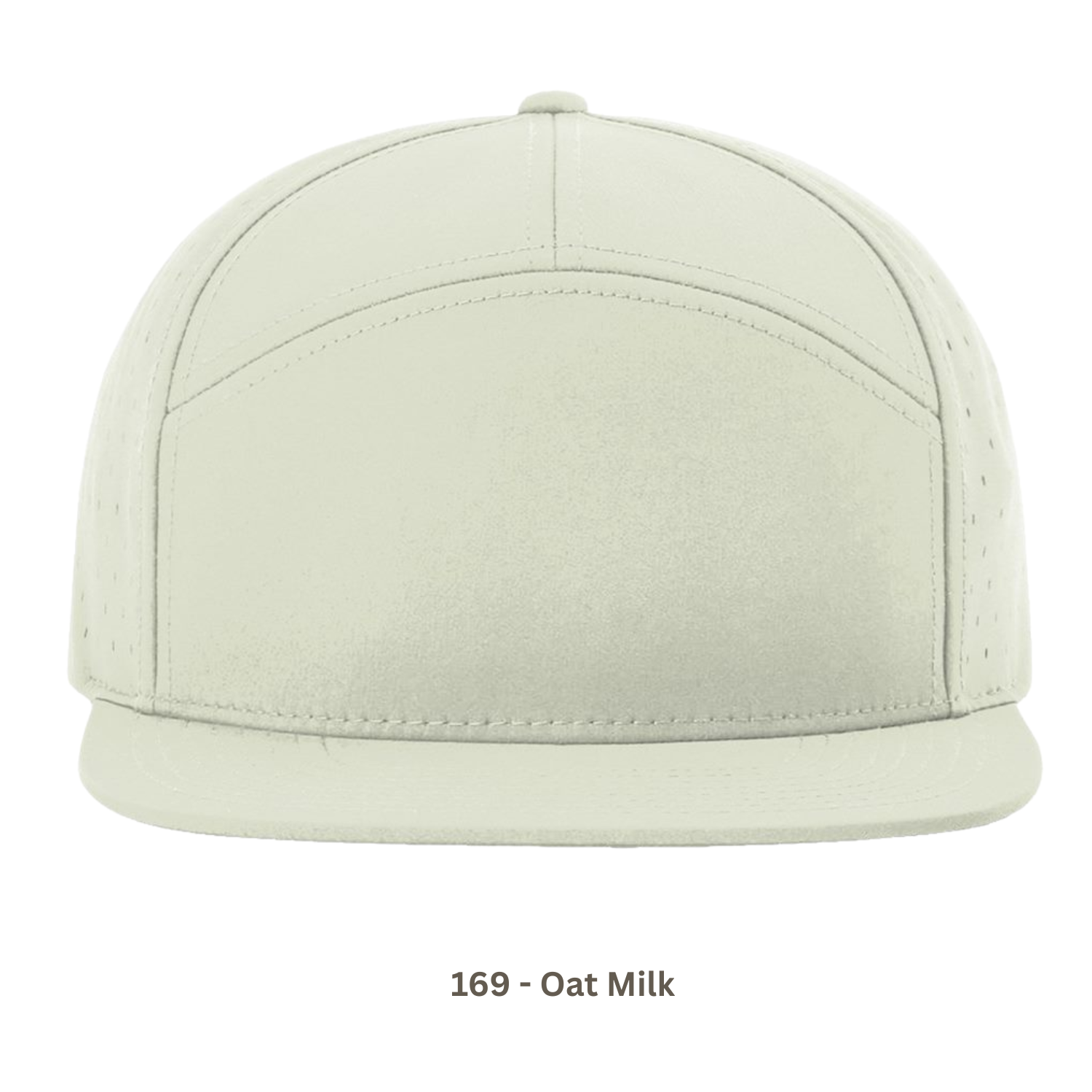 Richardson 169 | Cannon Cap - 7 Panel Performance Hat | Oat Milk