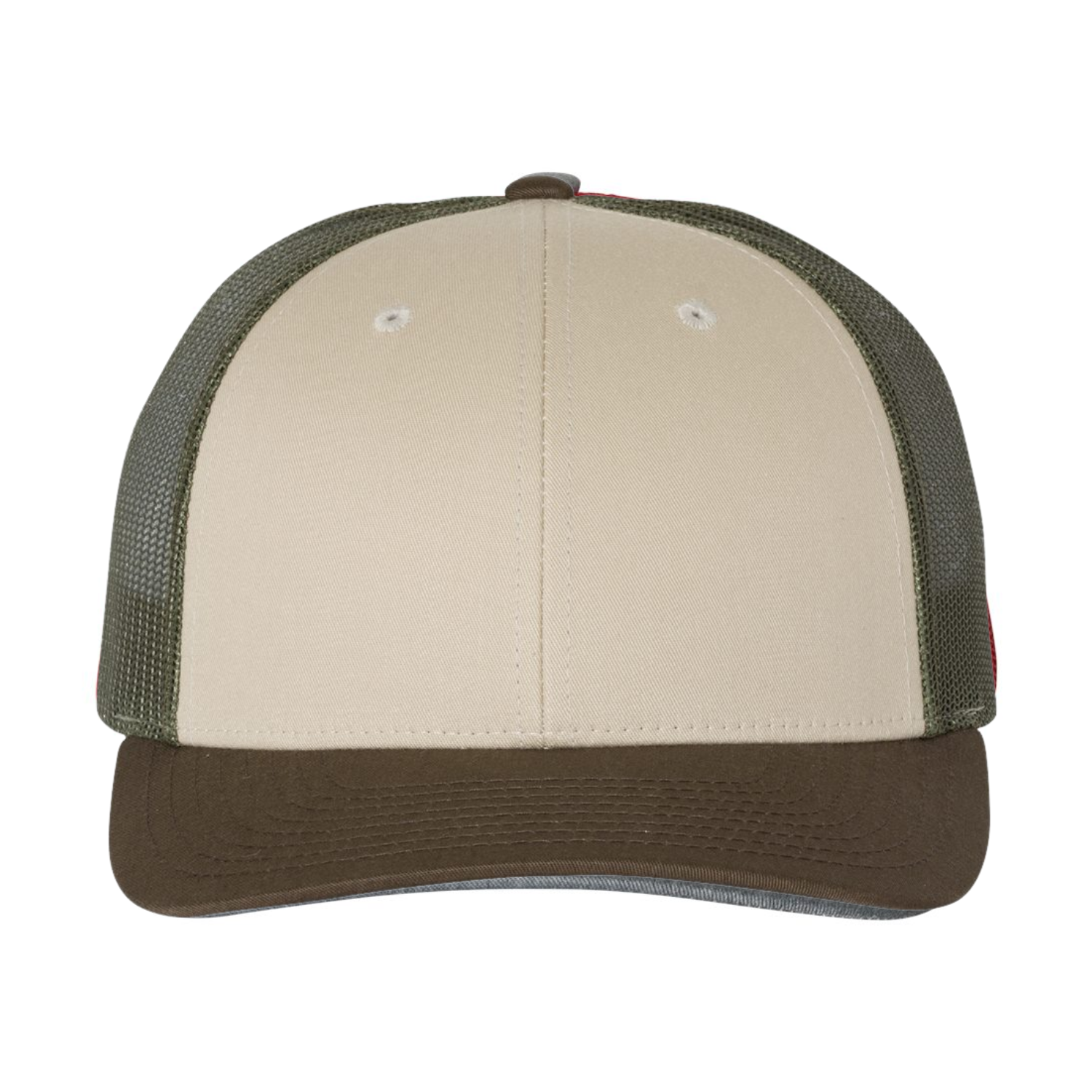 Richardson 115 | Low Pro Trucker Cap | Tan/ Loden/ Brown