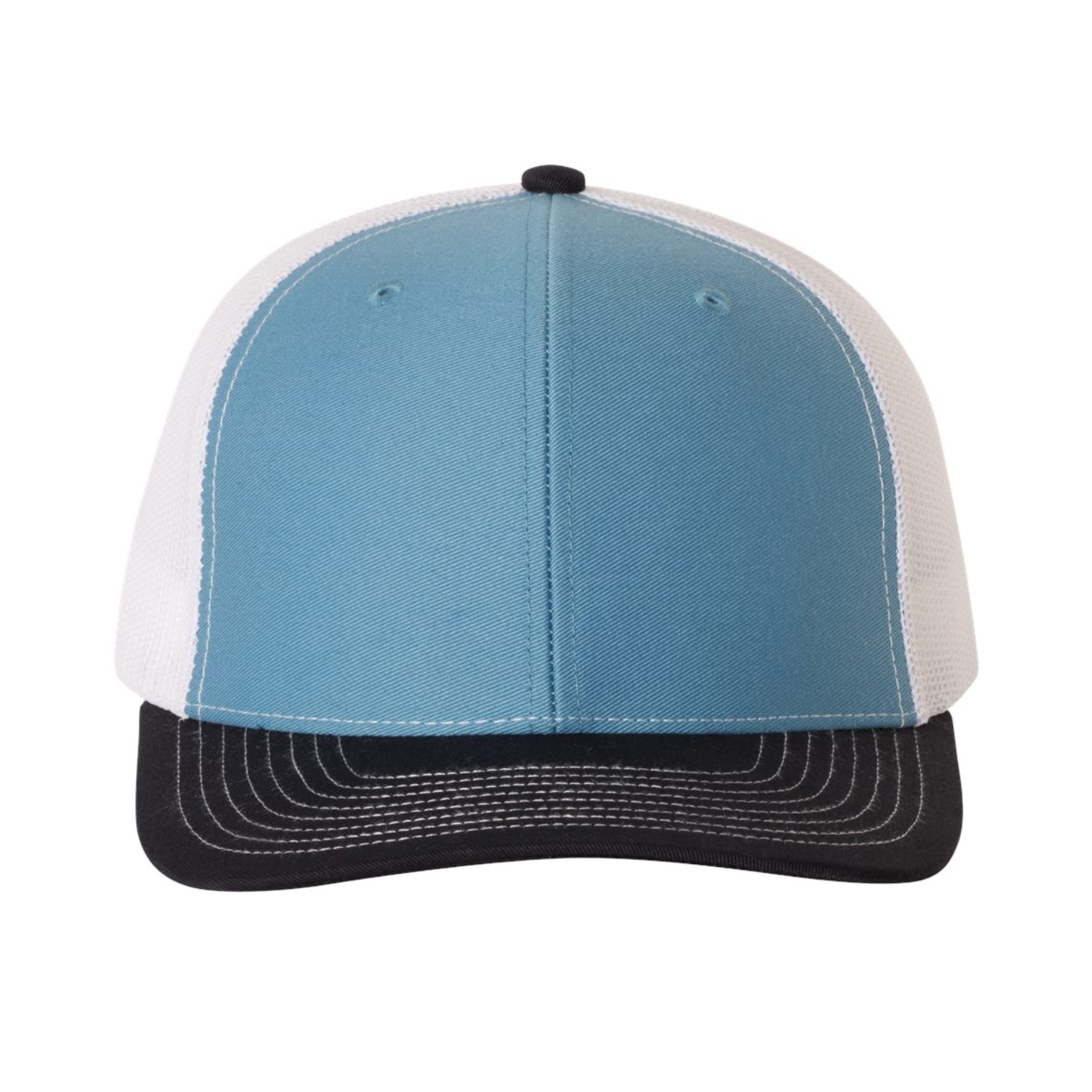 Richardson 112 |  Adjustable Snapback Trucker Cap| Columbia Blue White Navy