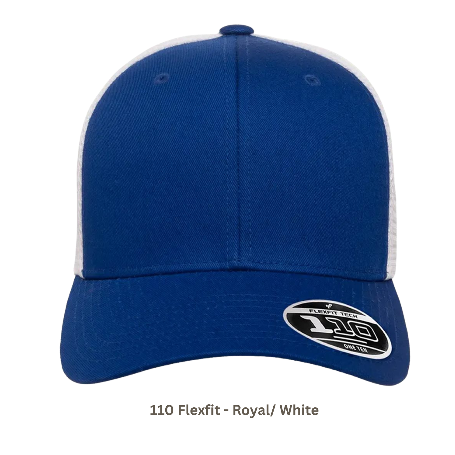 Flexfit - 110® Mesh-Back Cap | Royal White