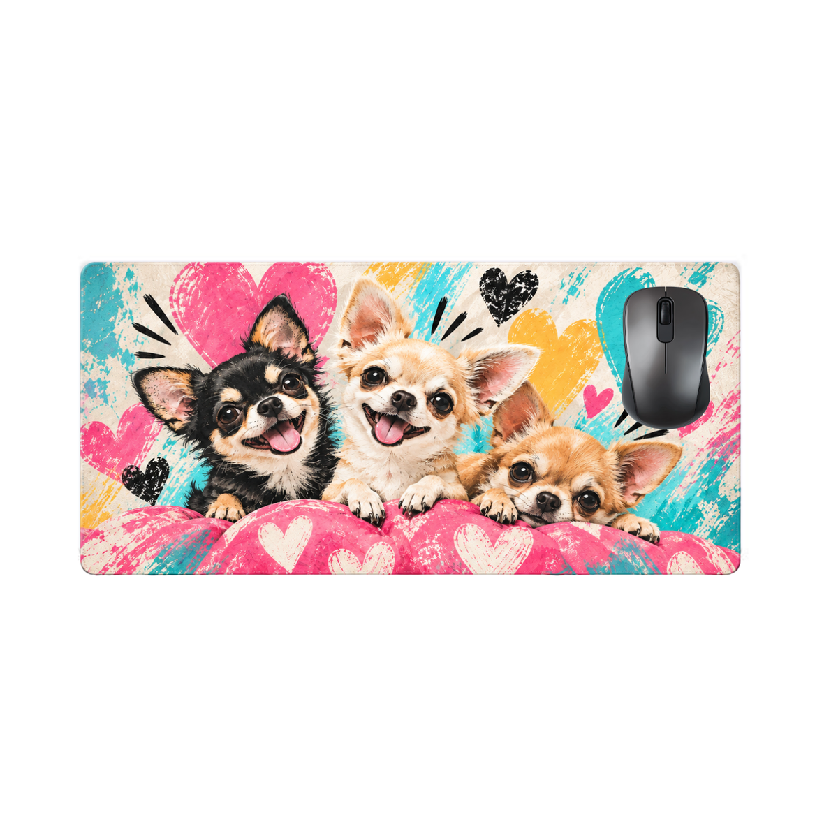 Mouse Pad XL Gamer Sublimable | Rectangular | 40 x 90 cm