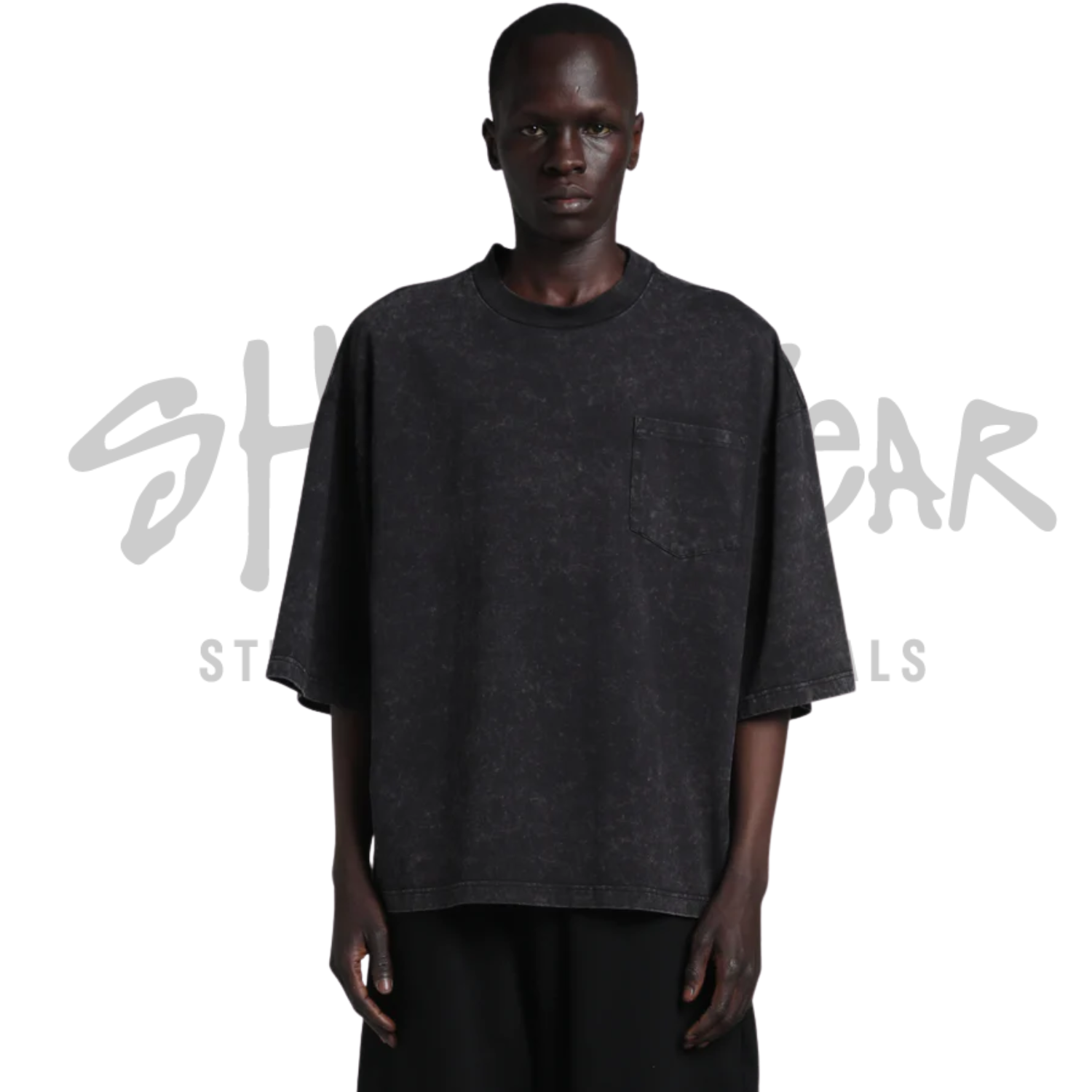 Shaka Wear - Shaka Wear Pocket Tee Short Sleeve | Acid Wash | 7.5 oz - Promo Viniles Panamá