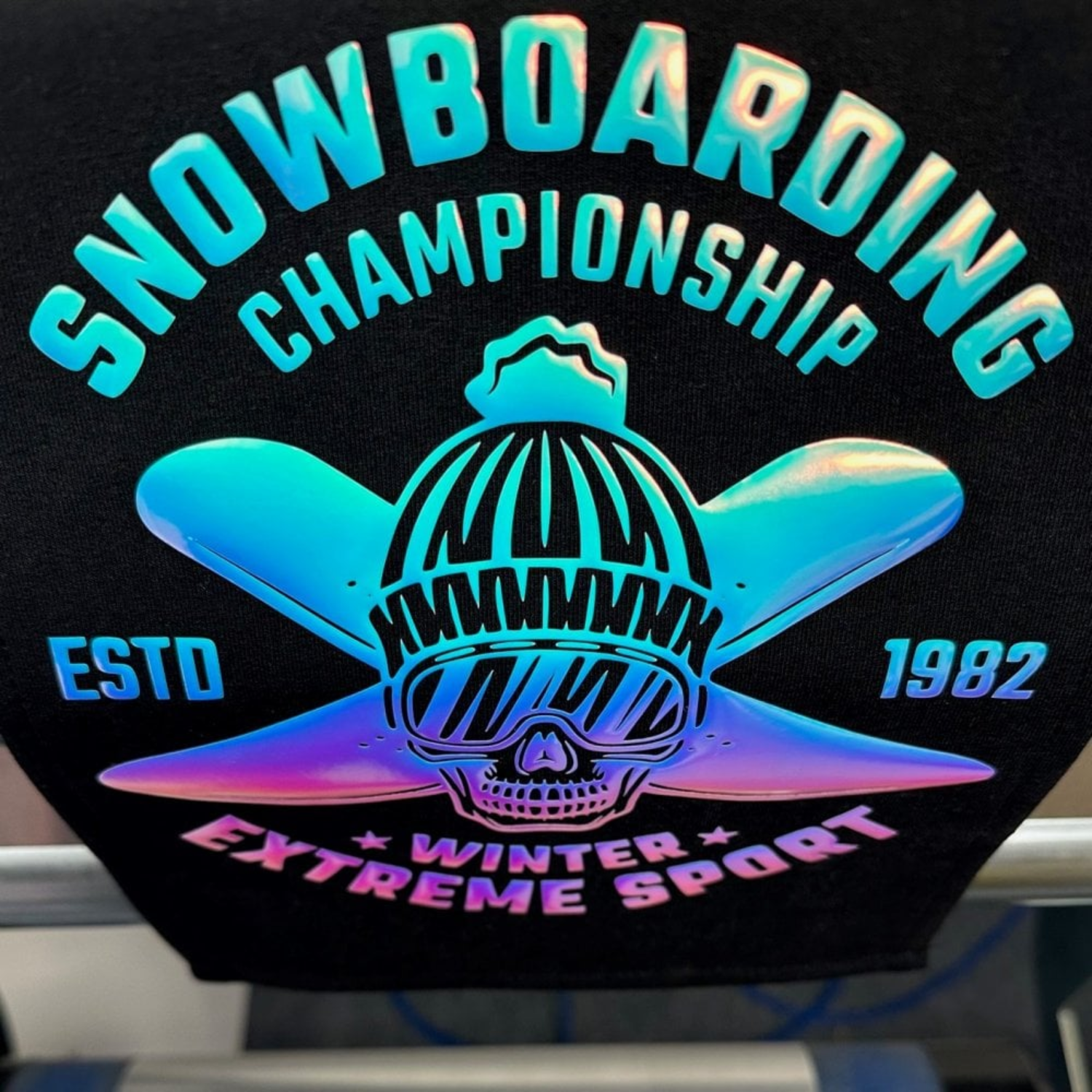 Dae Ha Chameleon Luminous Vinil Textil Térmico | Lumi Blue | Ancho 20"