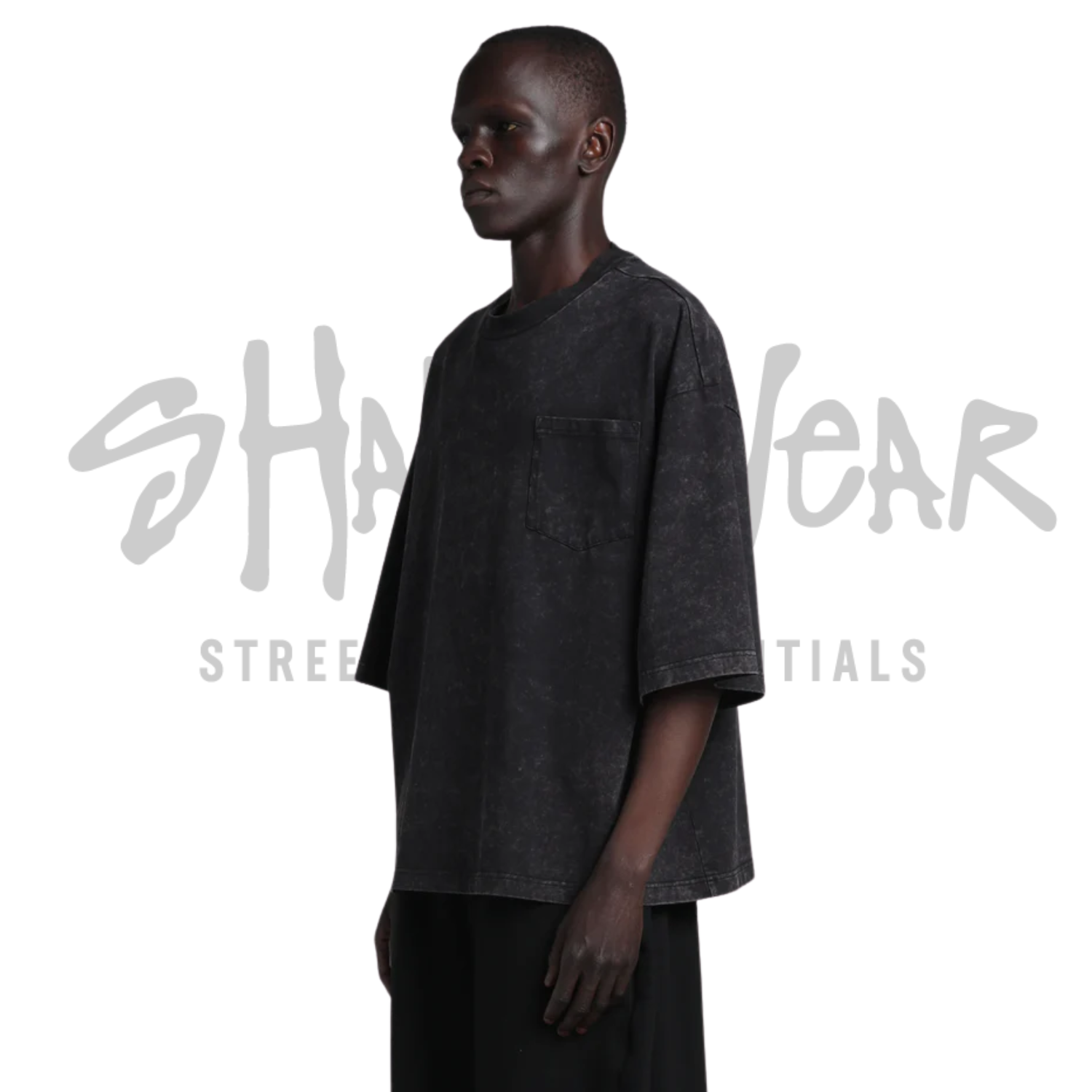 Shaka Wear - Shaka Wear Pocket Tee Short Sleeve | Acid Wash | 7.5 oz - Promo Viniles Panamá