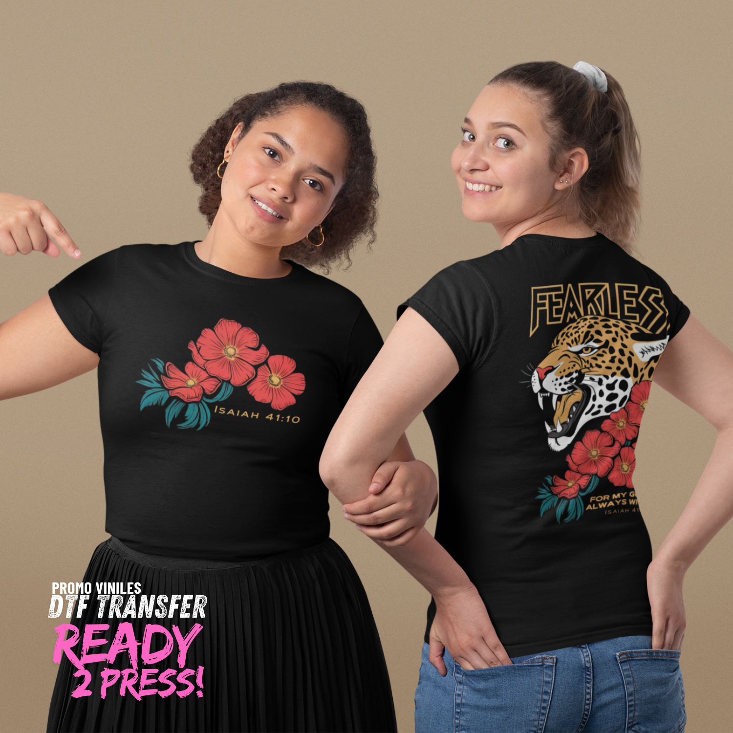 Promo Viniles Panamá - DTF Transfers | Fearless - Promo Viniles Panamá