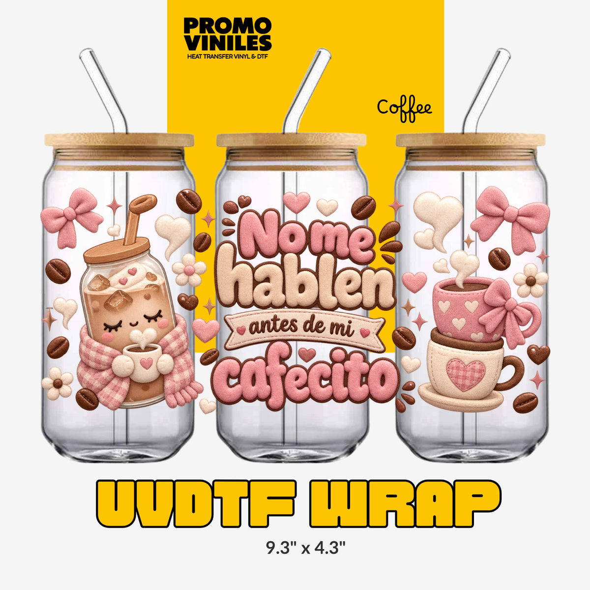 UV DTF Wrap | Coffee