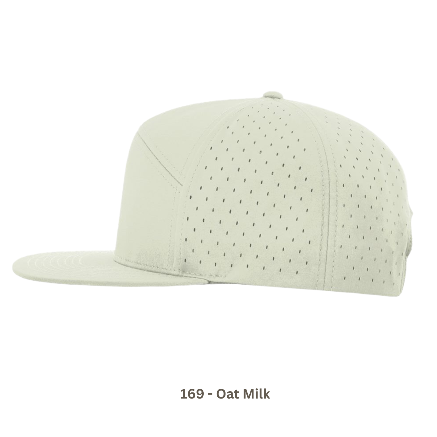 Richardson 169 | Cannon Cap - 7 Panel Performance Hat | Oat Milk