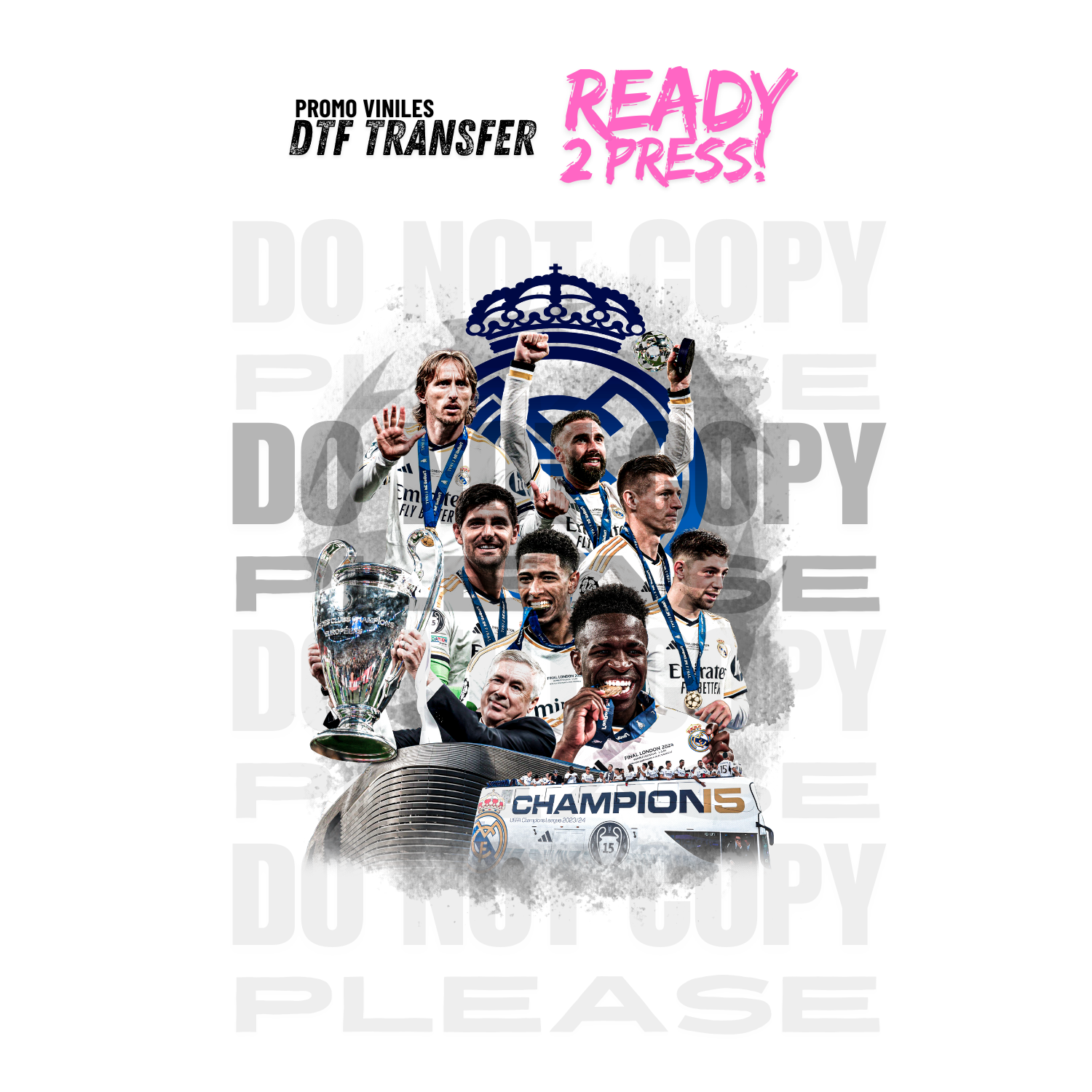 DTF Transfers | Madrid | 11x14