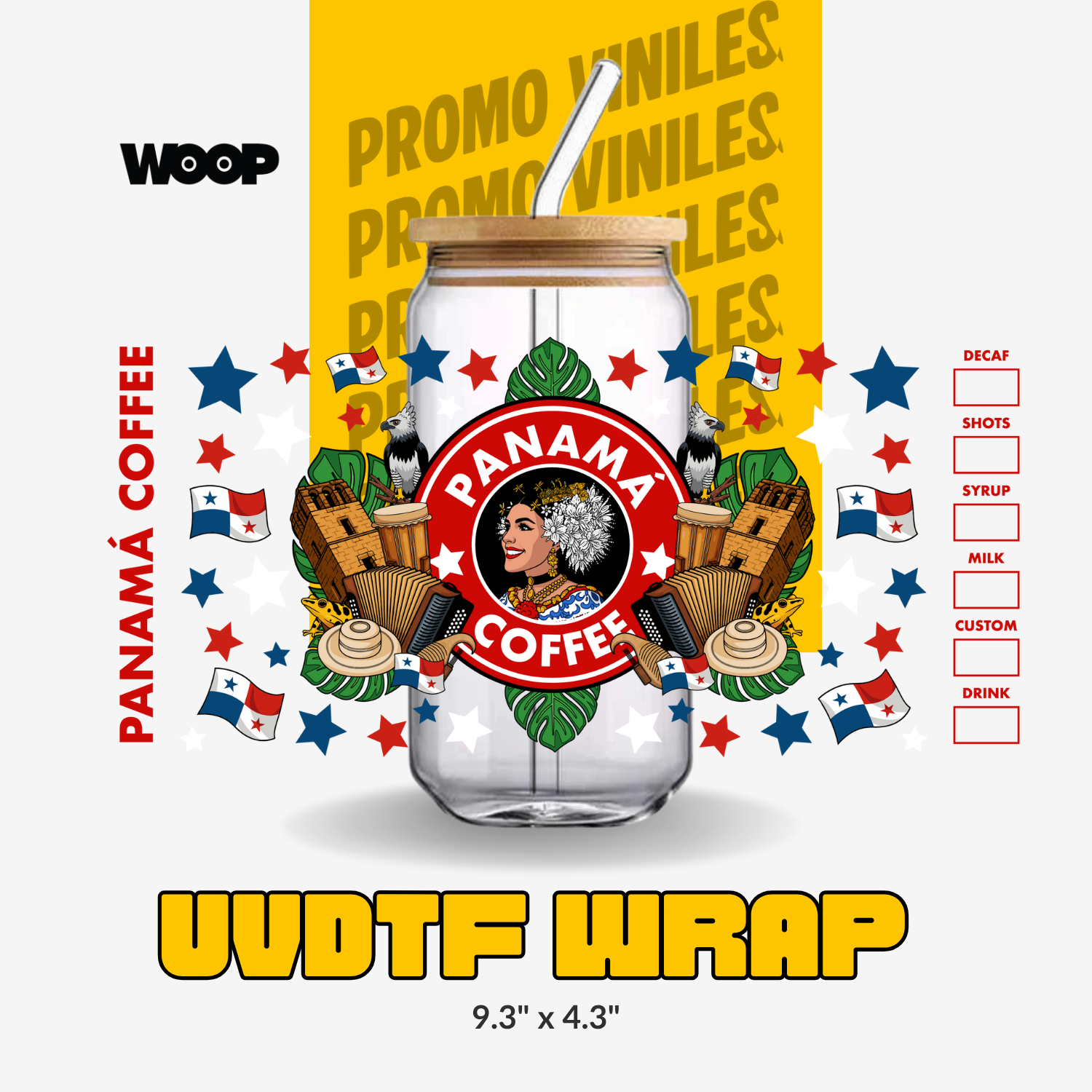 UV DTF Wrap | PTY Coffee