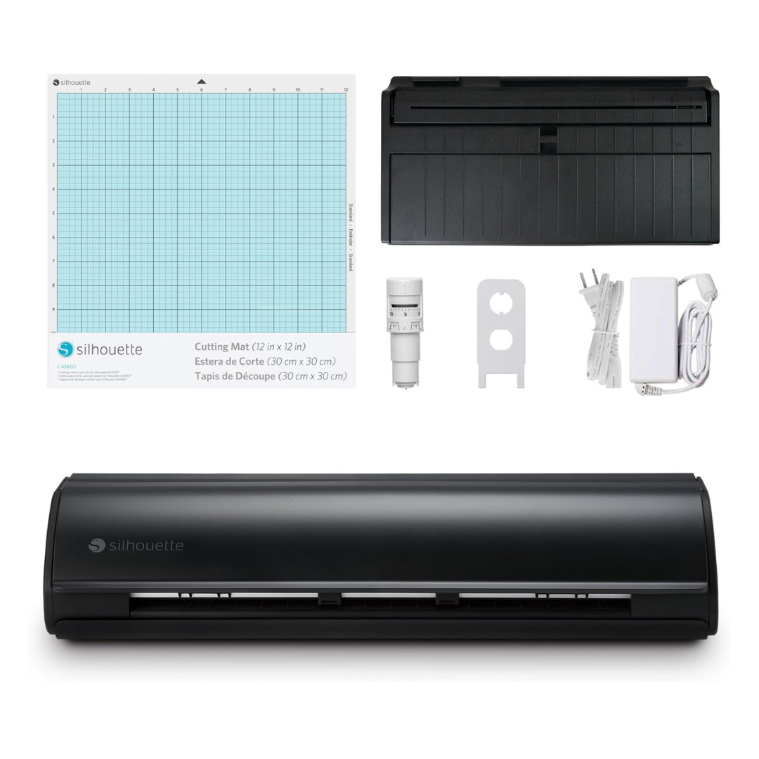 Silhouette Cameo 5 | Plotter de Corte | Negro Matte | Ancho 12"