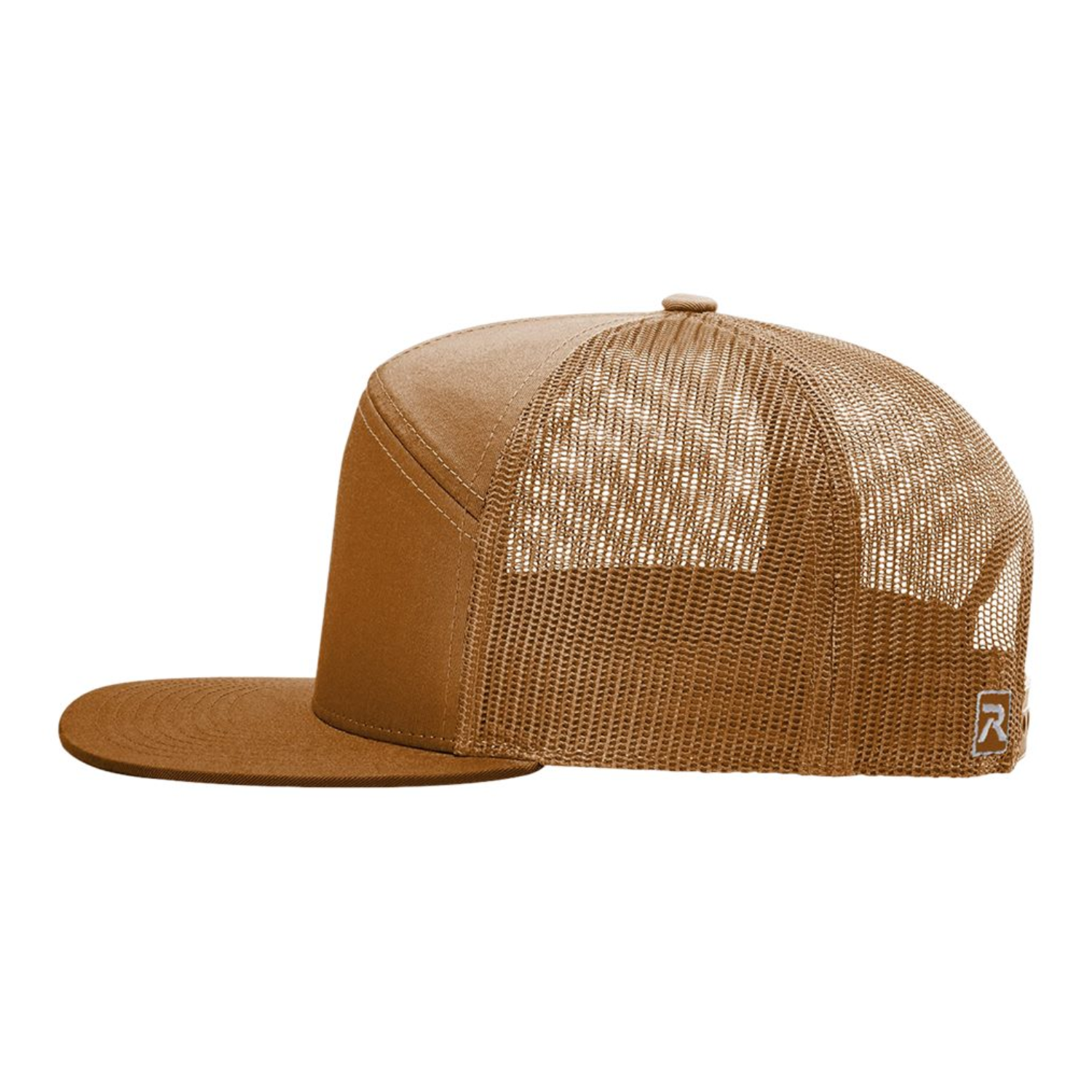 Richardson 168 | Seven Panel Trucker Cap | Caramel