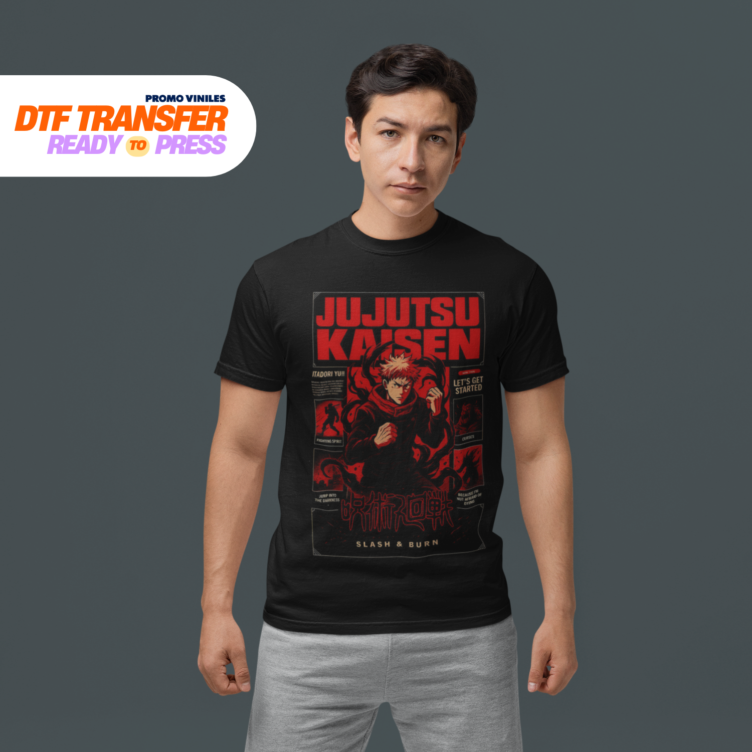 DTF Transfers | Slash & Burn | 10x15