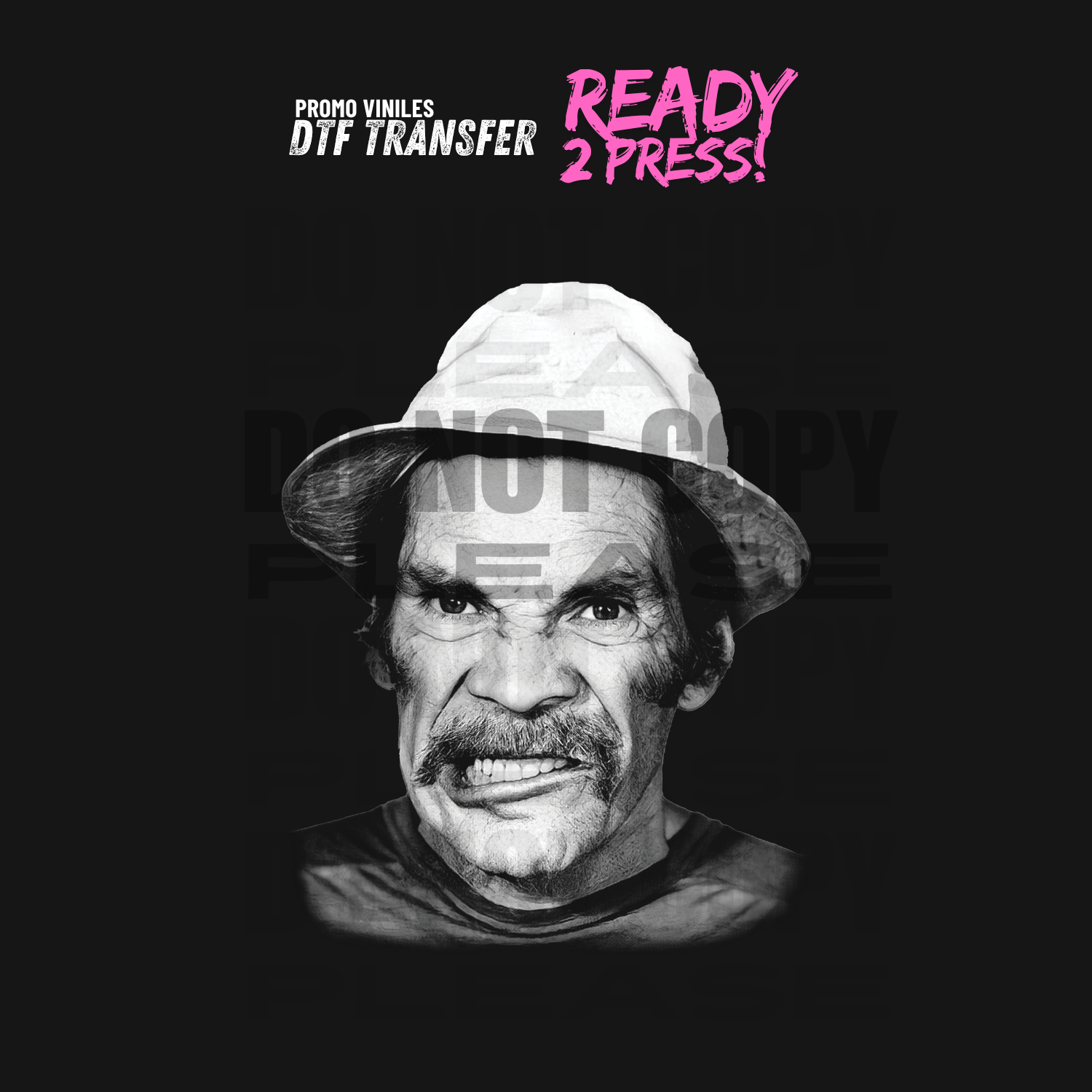 DTF Transfers | Don Ramon | 12x15