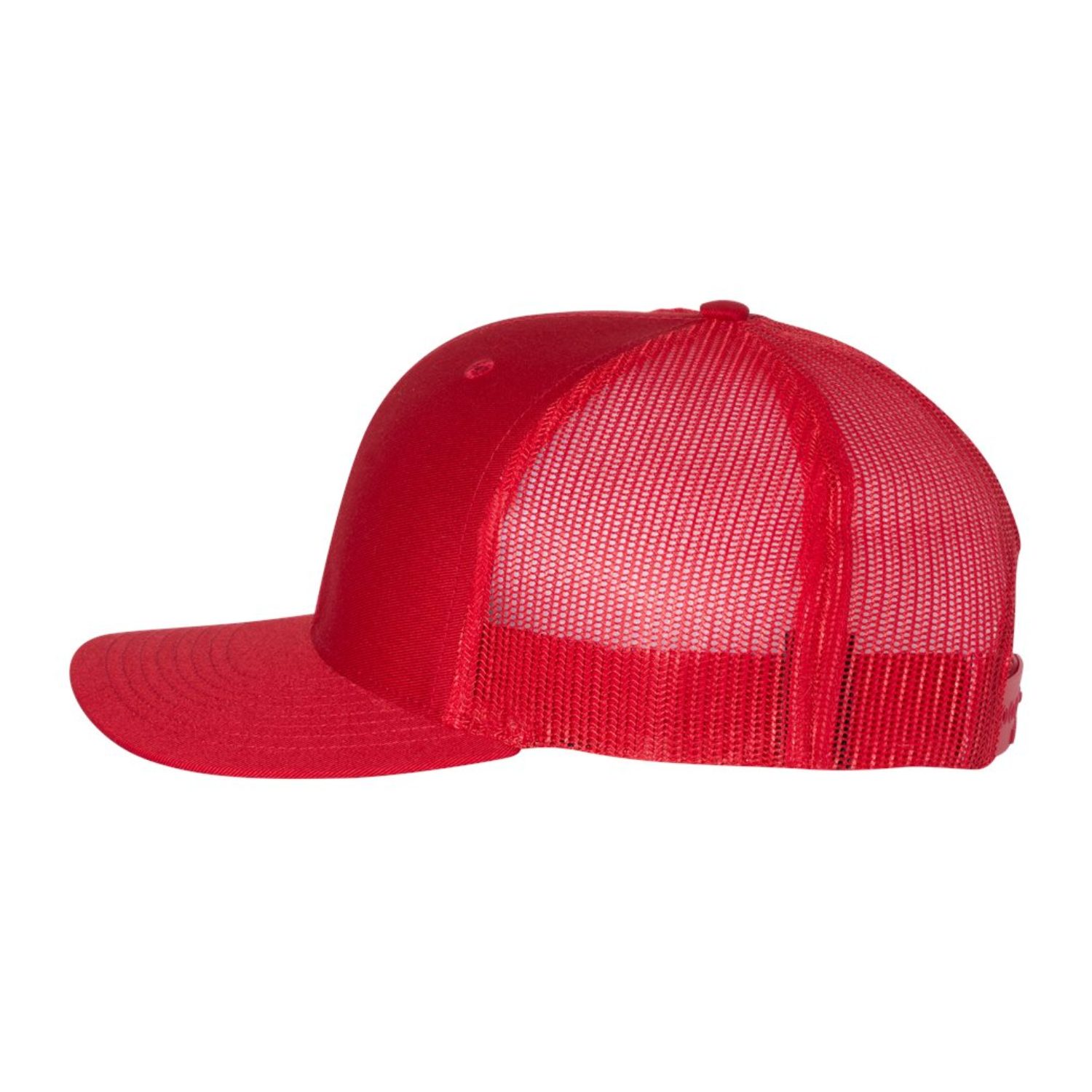 Richardson 112 | Adjustable Snapback Trucker Cap | Red