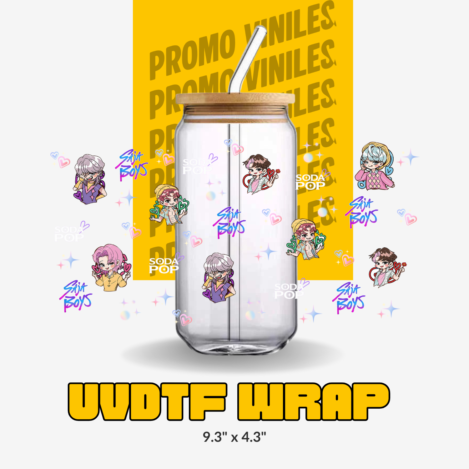 UV DTF Wrap | Saja Boys