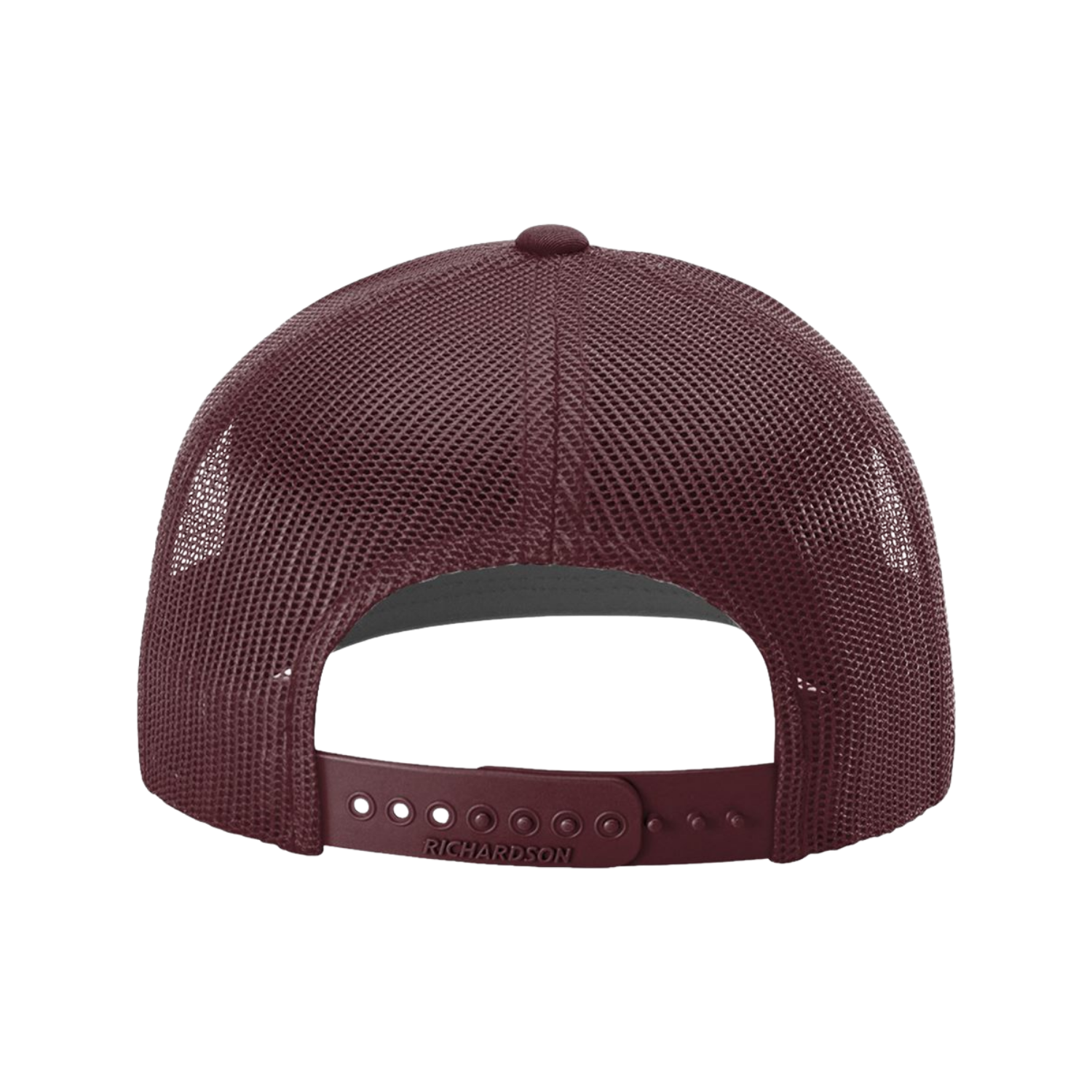 Richardson 112 | Adjustable Snapback Trucker Cap | Maroon