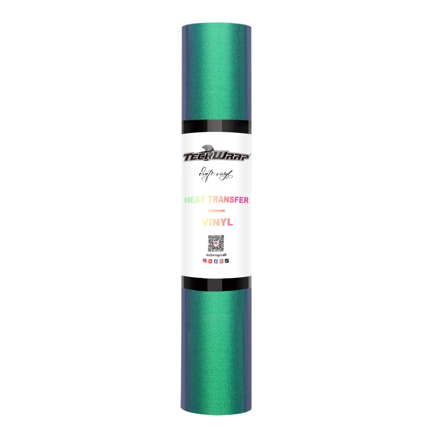 Teckwrap | Vinil Térmico | Purple Charm Green | Ancho 12"