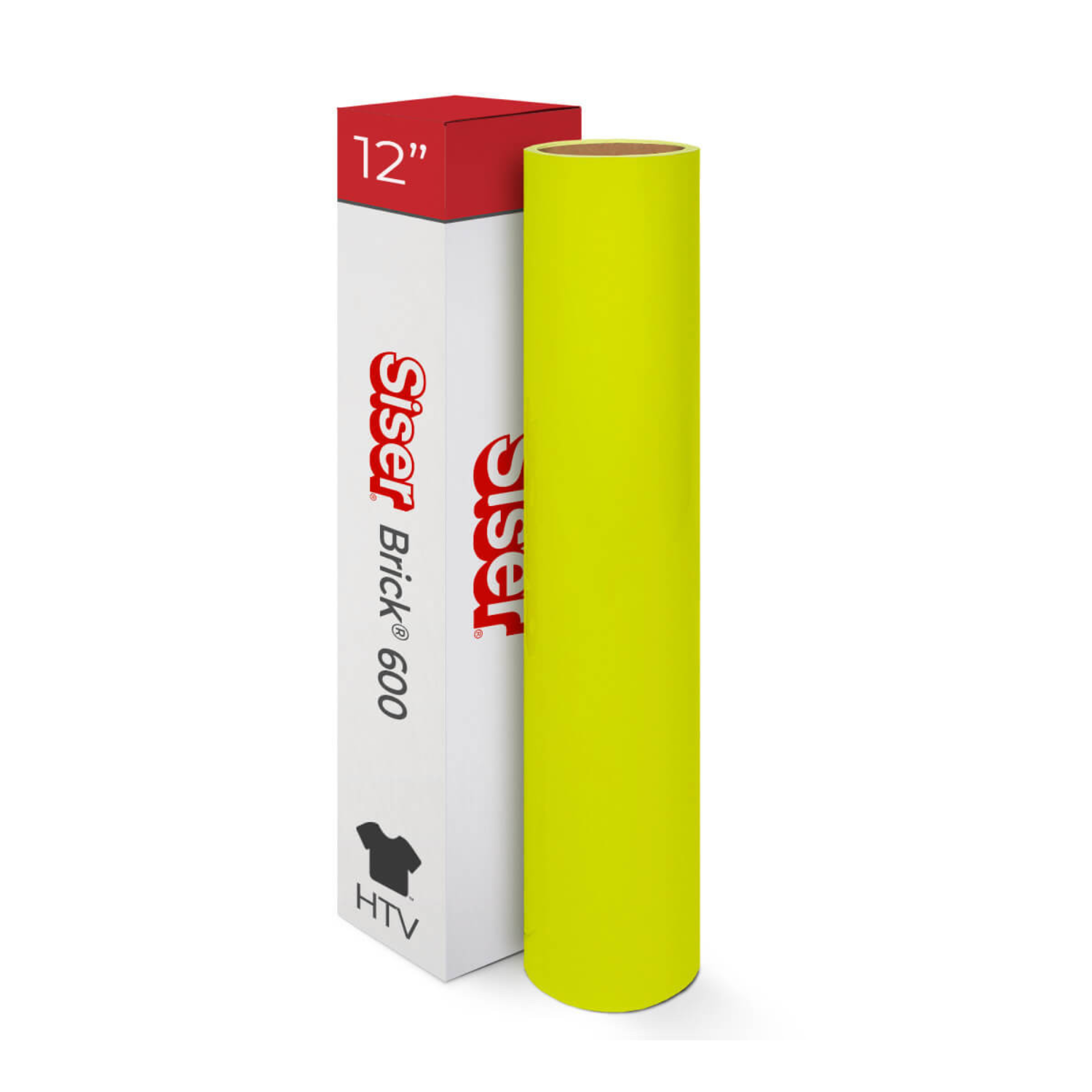 Siser Brick® 600 Vinil Textil Térmico | Fluorescent Yellow | Ancho 20"
