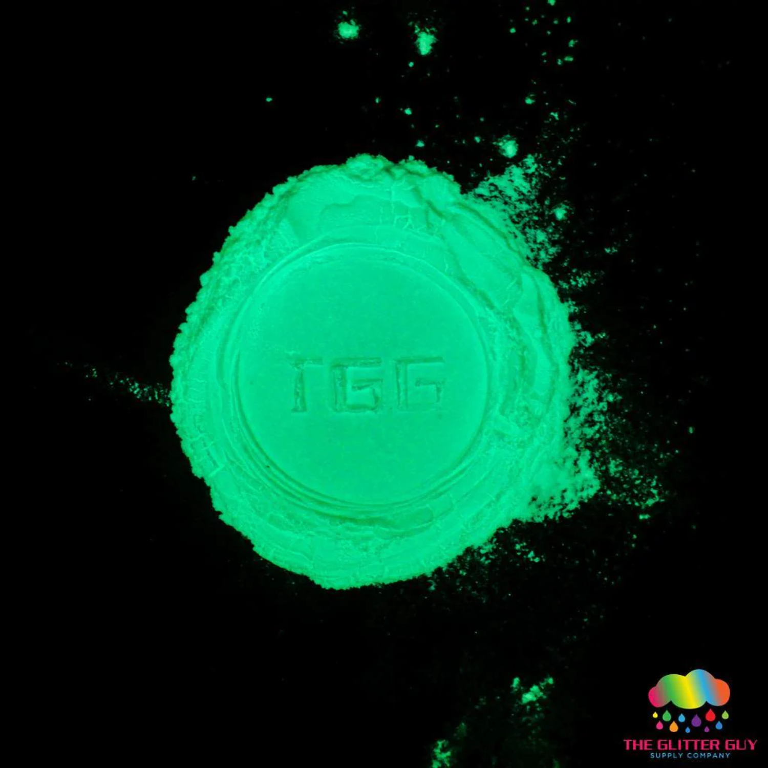 The Glitter Guy | Tender Green | Spooky D's Glow Mica Powder