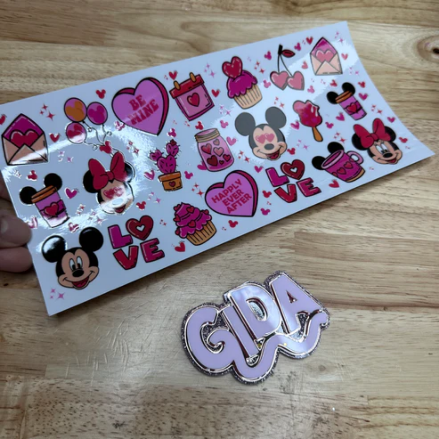 UV DTF Wrap | More Love is Needed | 9.5 x 4.33"