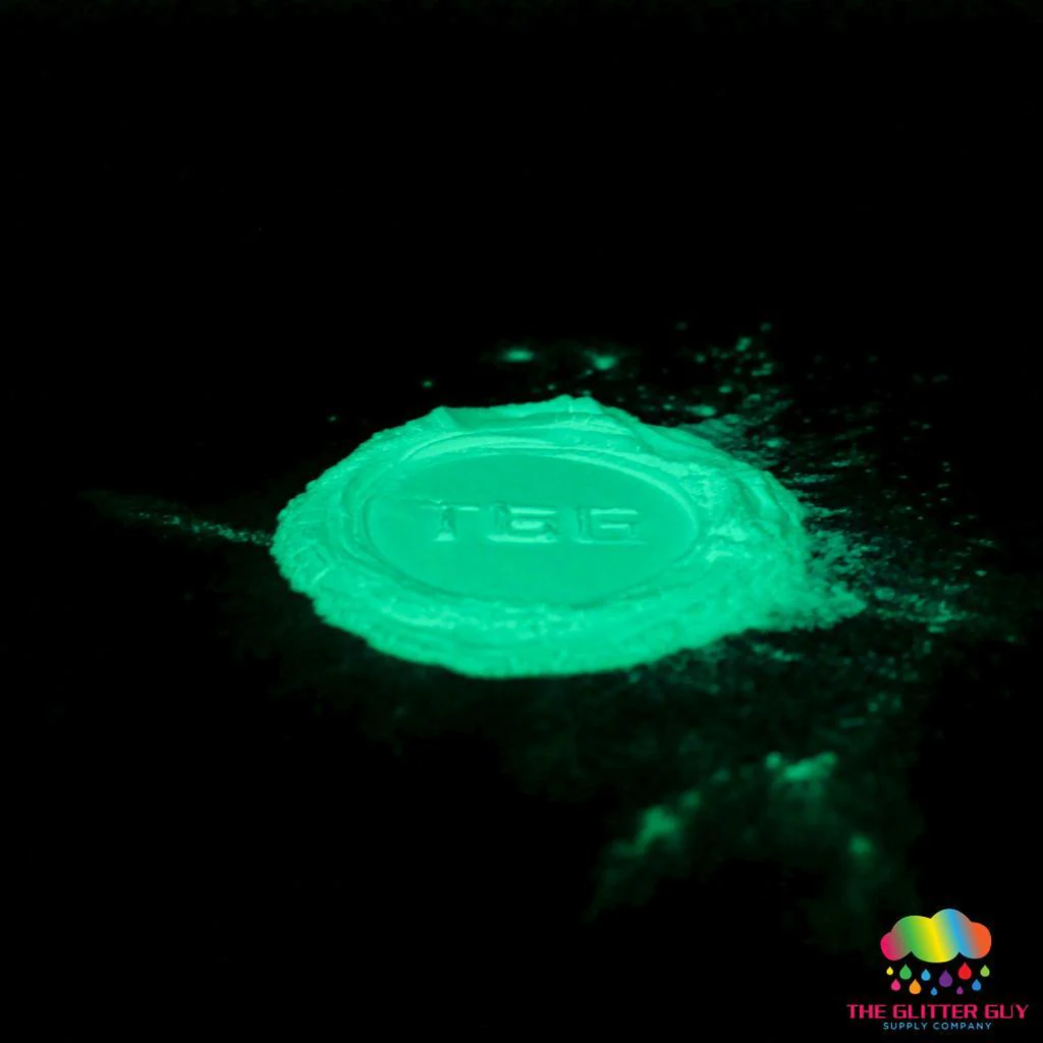 The Glitter Guy | Tender Green | Spooky D's Glow Mica Powder