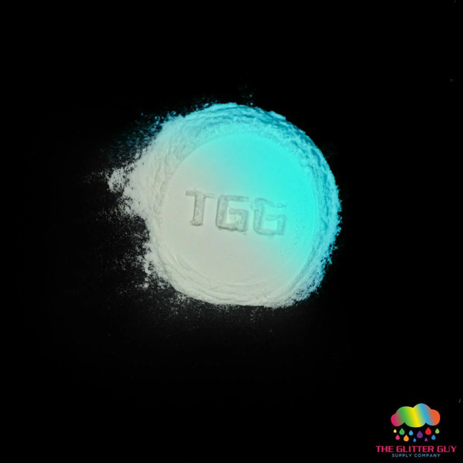 The Glitter Guy | Green Blue | Spooky D's Glow Mica Powder