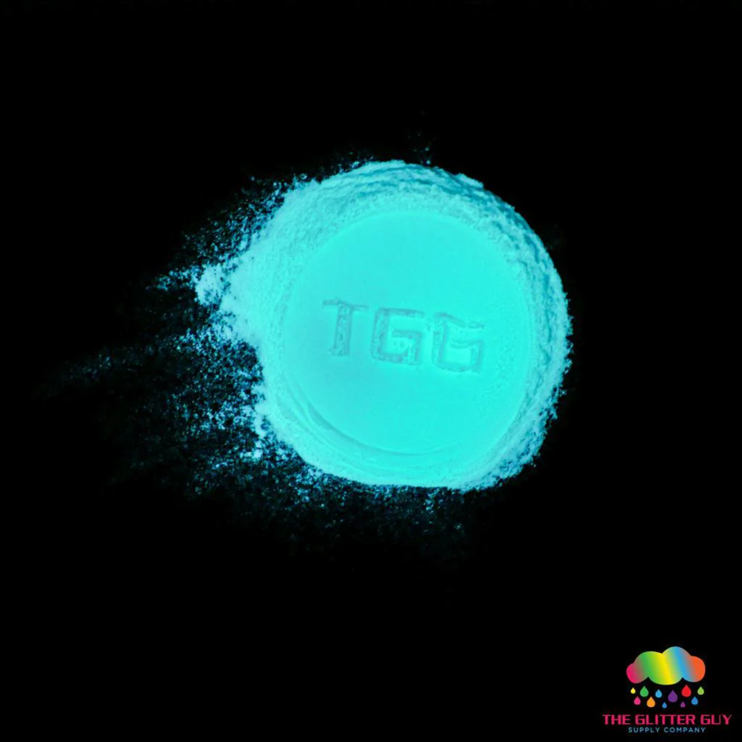 The Glitter Guy | Green Blue | Spooky D's Glow Mica Powder