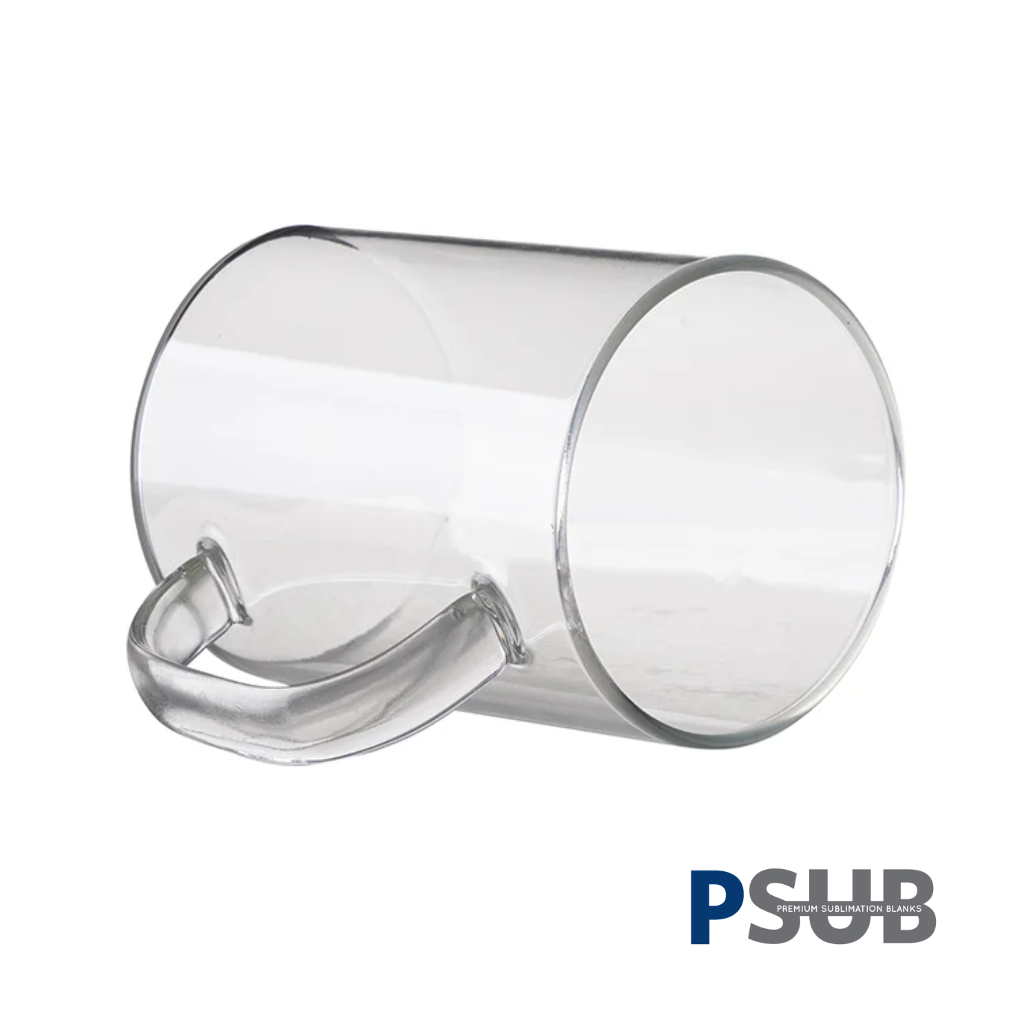 Taza de Vidrio de 15oz - Clear / Transparente