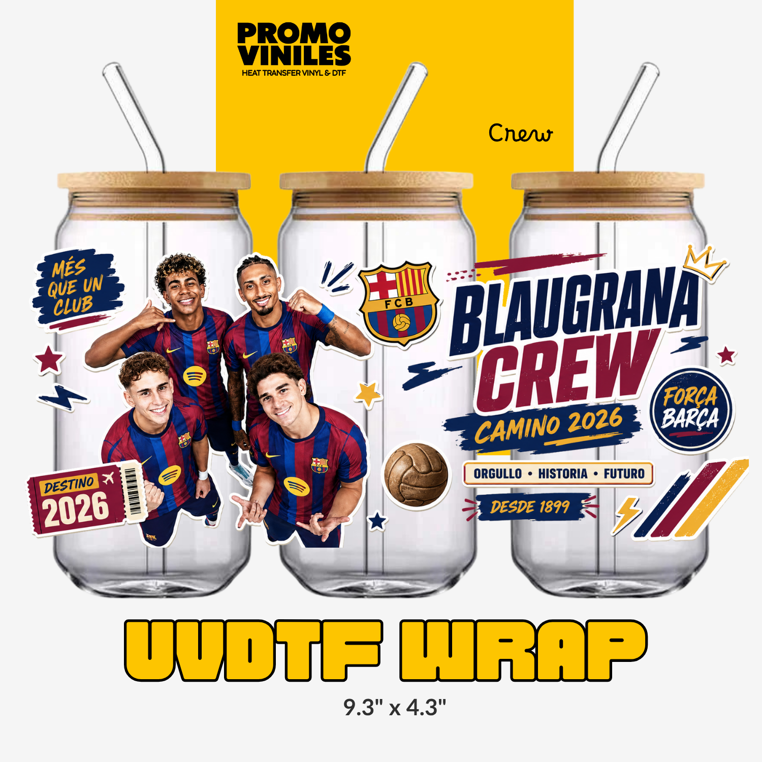 UV DTF Wrap | Crew