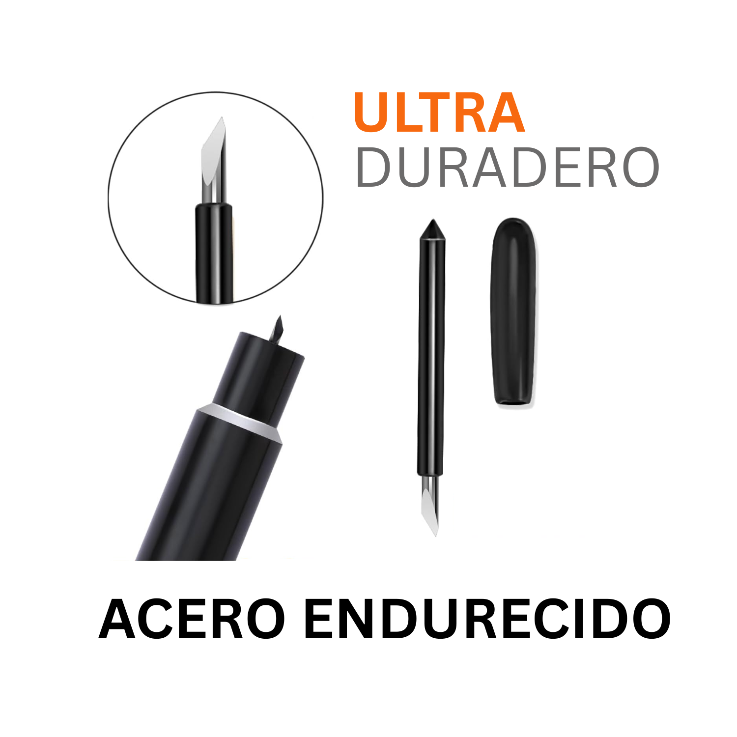 Genérico - Cuchilla Corte Profundo - Ultra Duraderas | Cameo - 1 Unidad (Genérica) - Promo Viniles Panamá